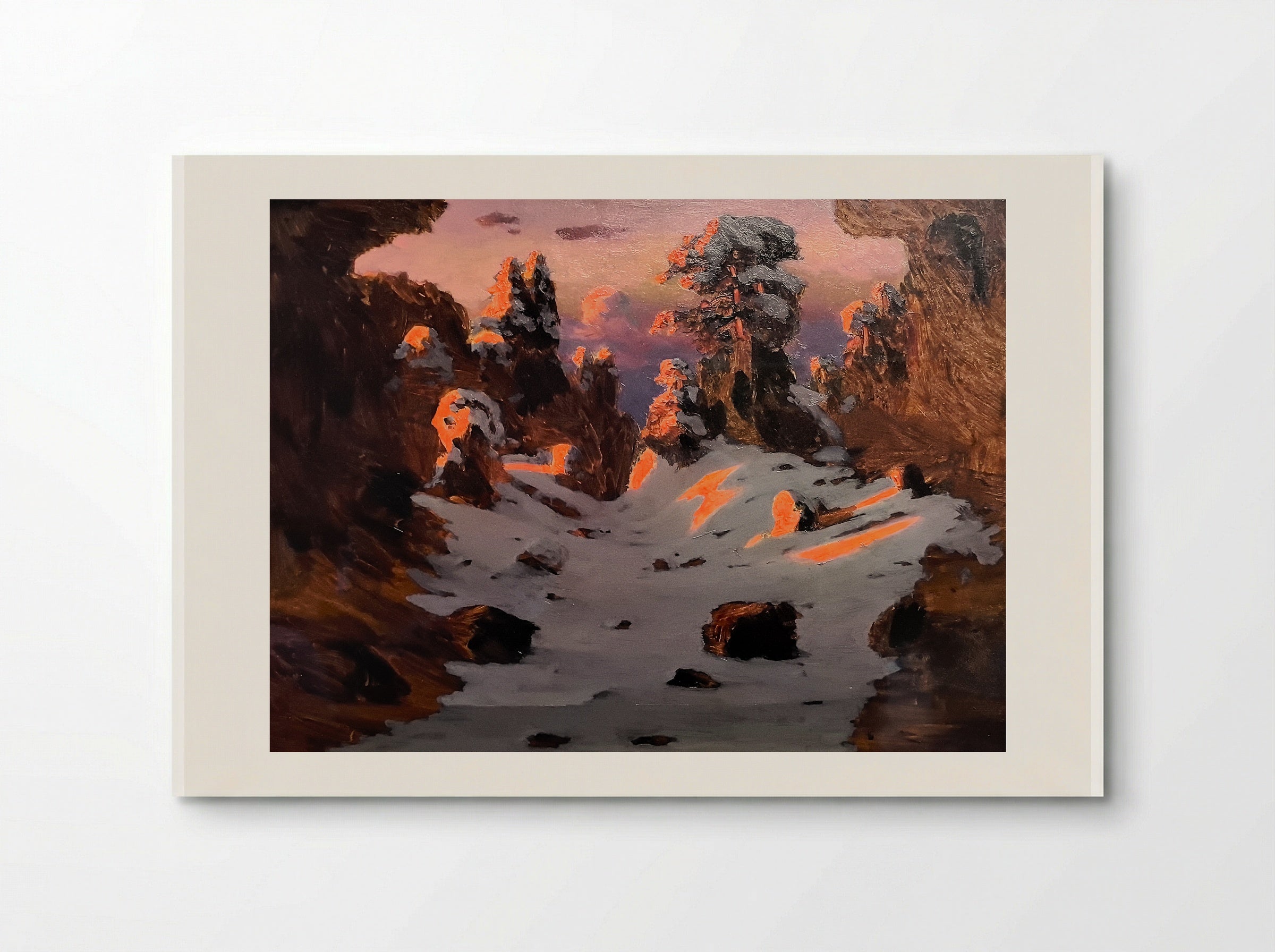 Sunset - Arkhip Kuindzhi - Poster