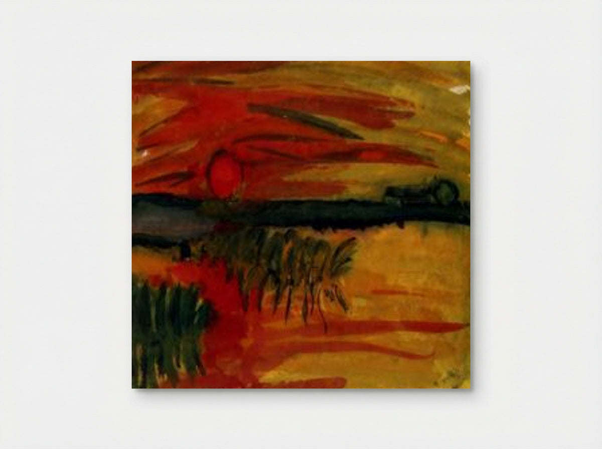 Sunset - Emil Nolde - Poster