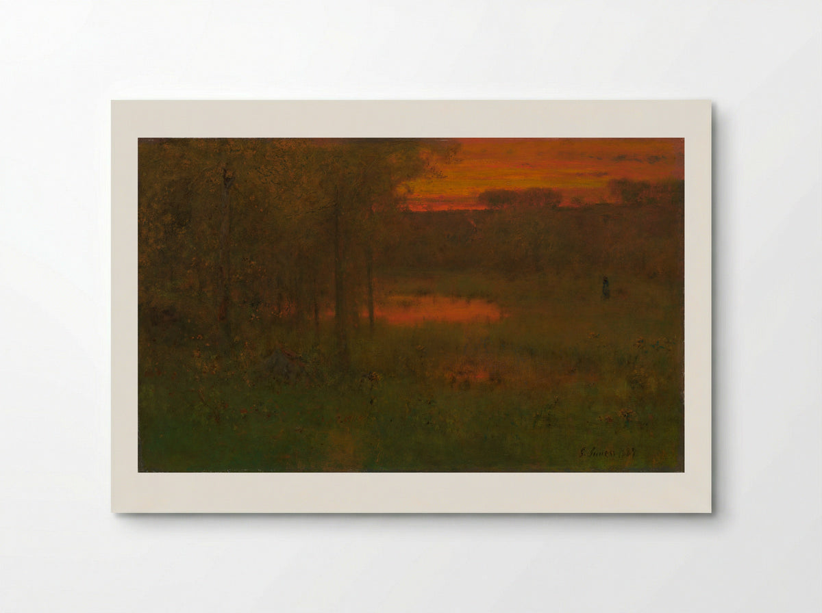 Sunset - George Inness - Poster
