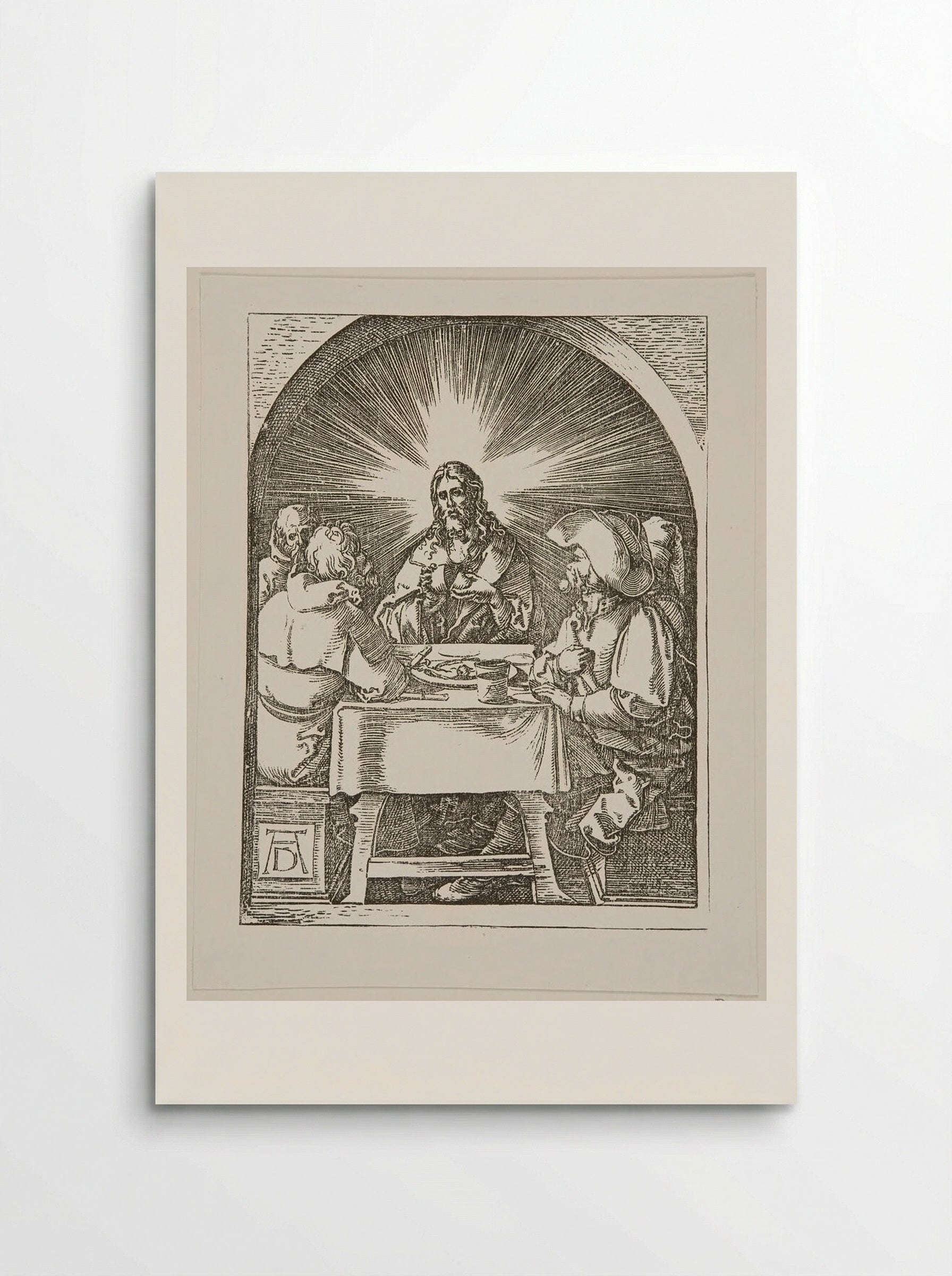Supper at Emmaus - Albrecht Dürer - Poster