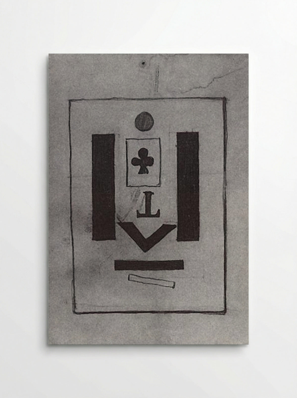 Suprematistic composition (Feeling of a mystic wave out of the cosmos) - Kazimir Malevich - Poster