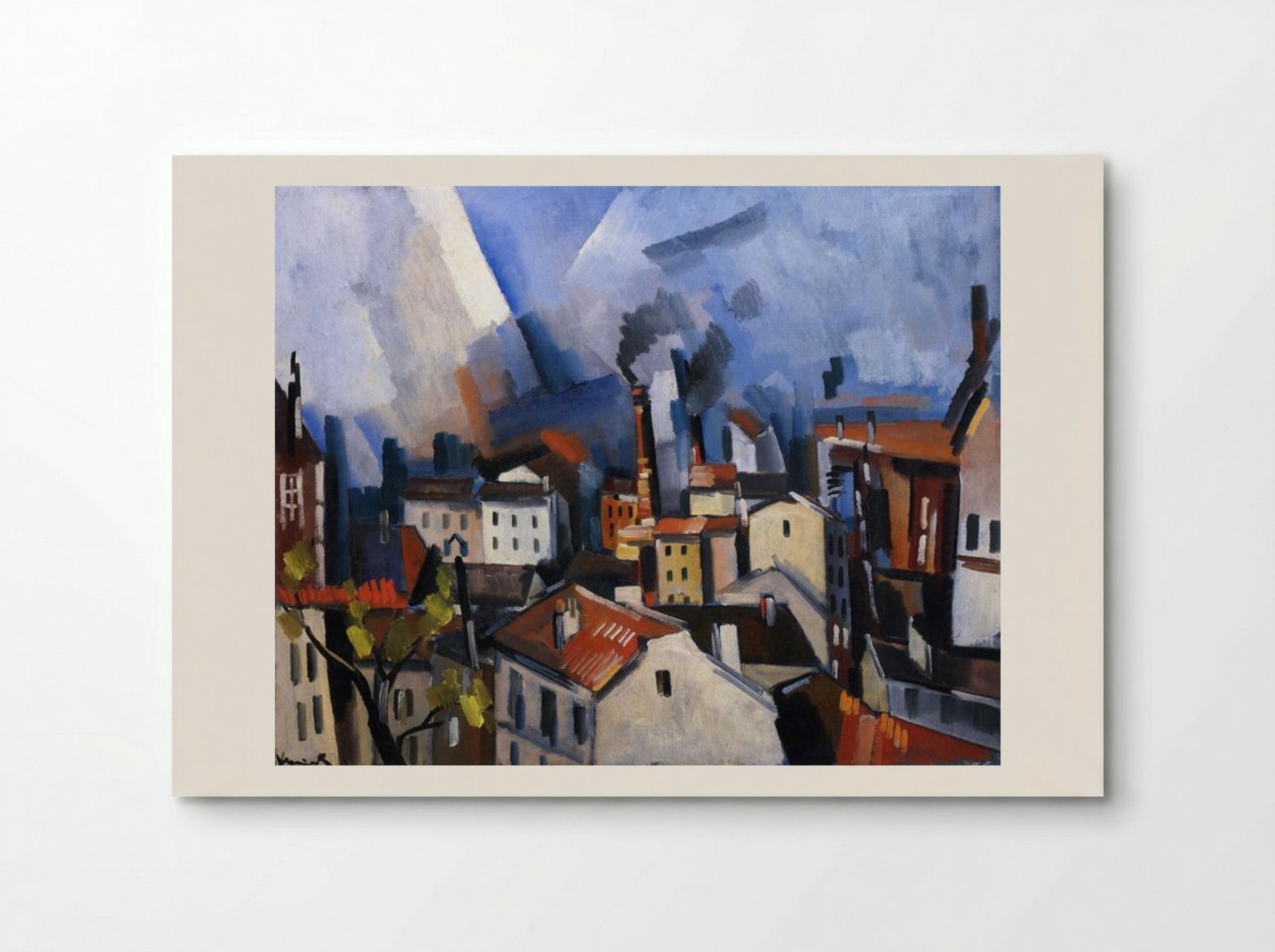 Suresnes - Maurice de Vlaminck - Poster