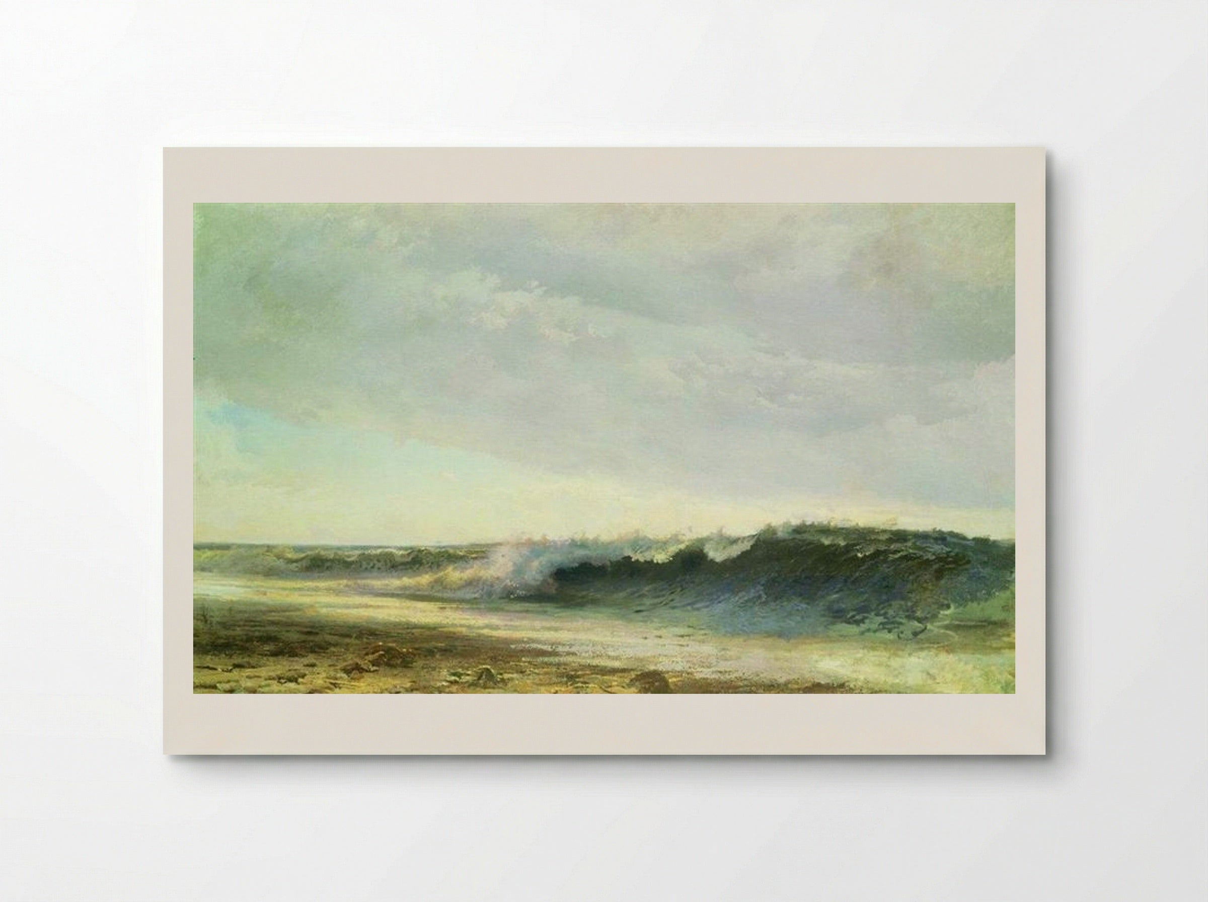 Surf Waves - Fyodor Vasilyev - Poster