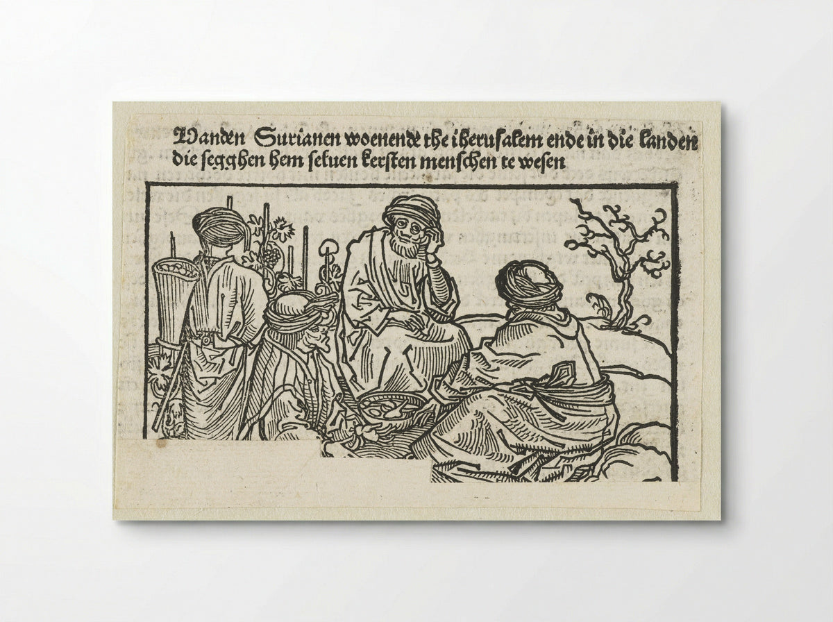 Surianen (Syrian Christians) - Erhard Reuwich - Poster