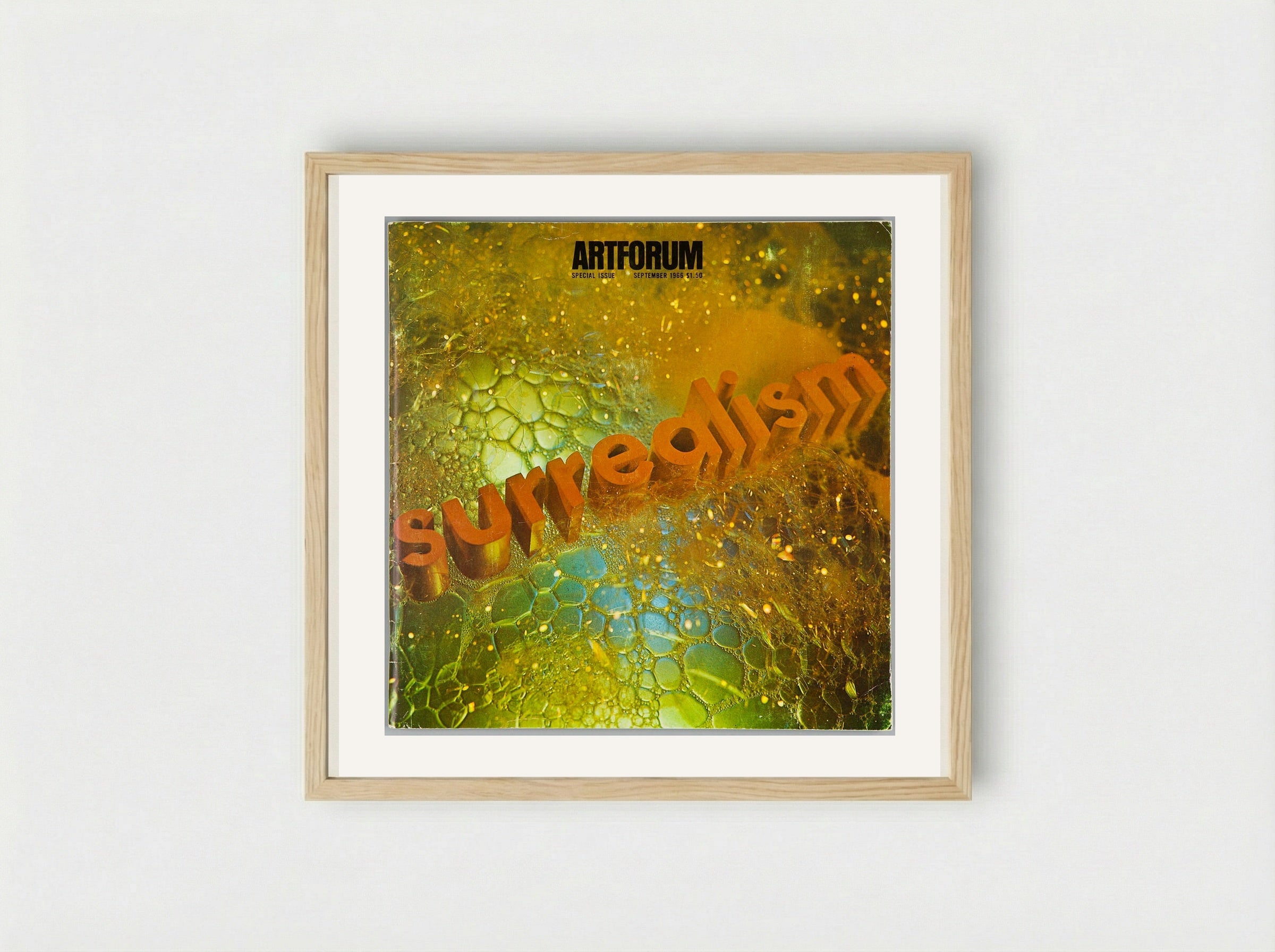 Surrealism Soaped and Scrubbed - Edward Ruscha - Framed Print Wood