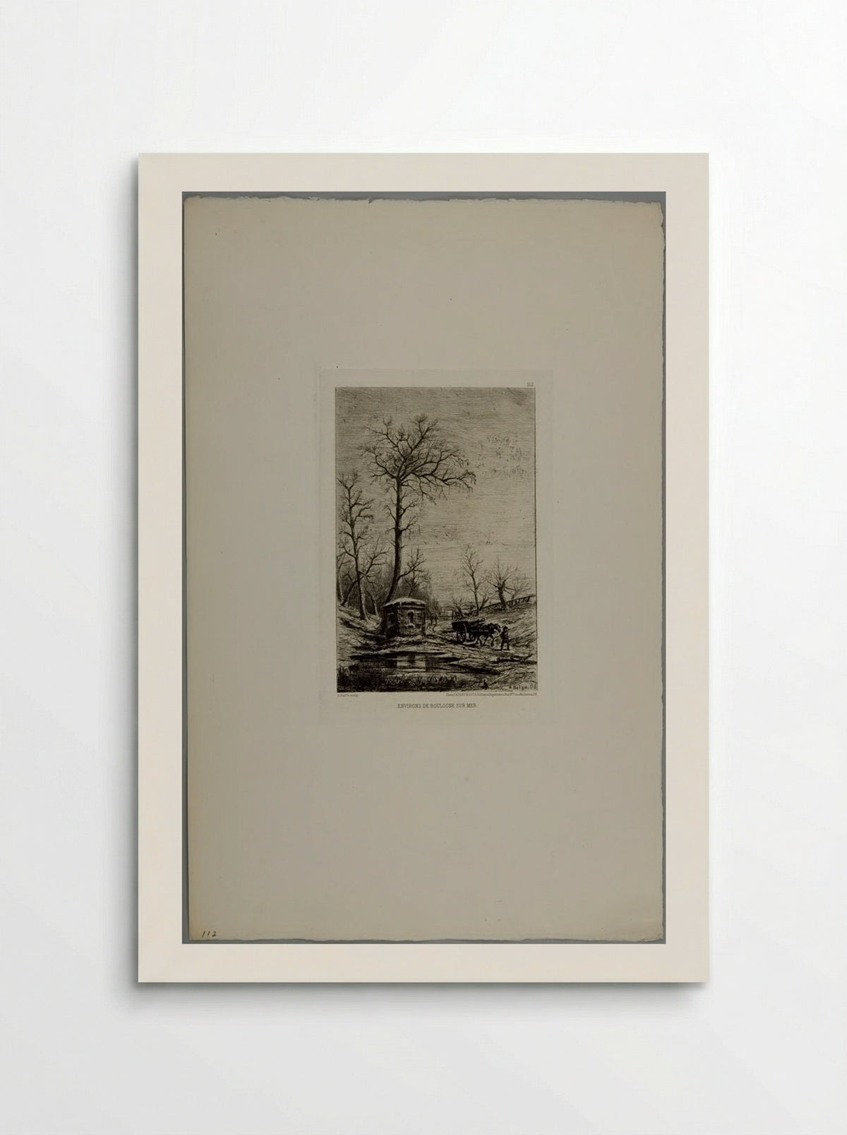 Surroundings of Boulogne on the Sea - Auguste Ballin - Poster
