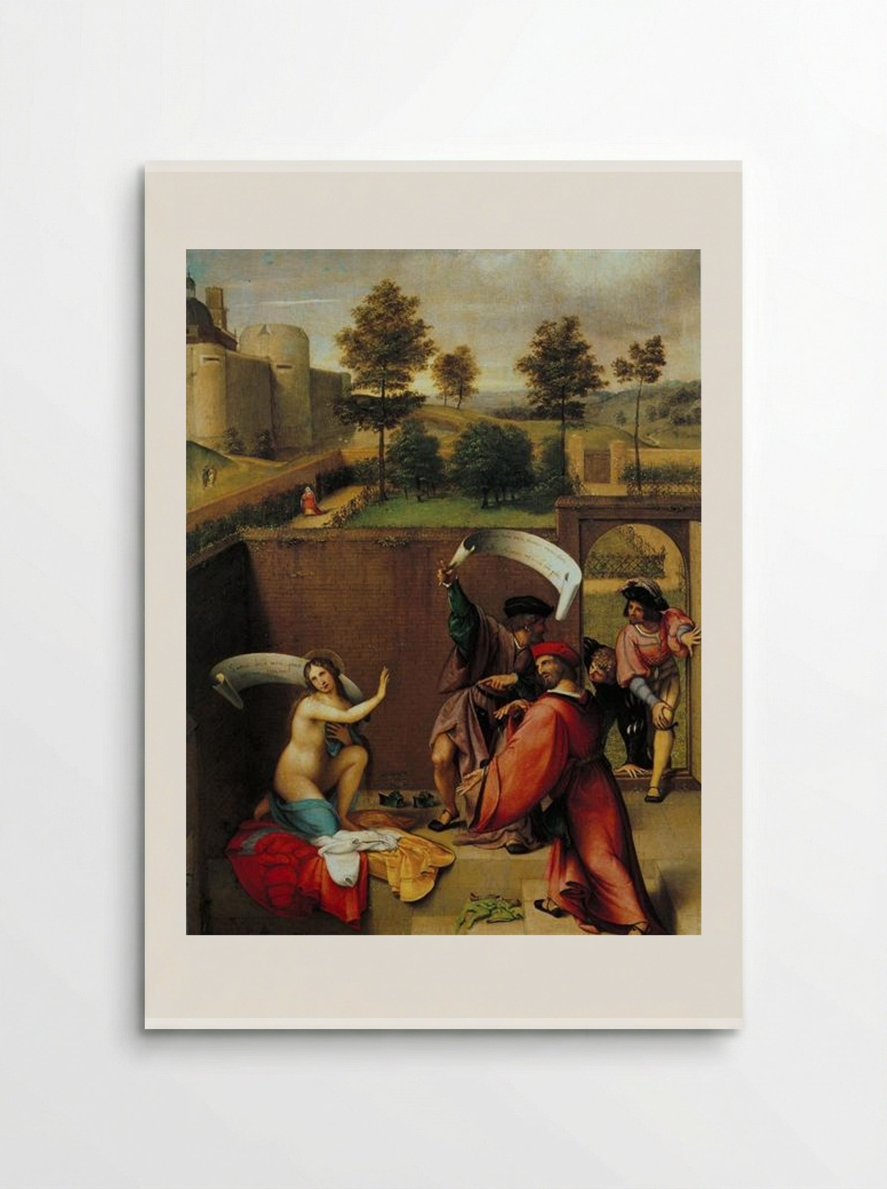 Susanna and the Elders - Lorenzo Lotto - Poster