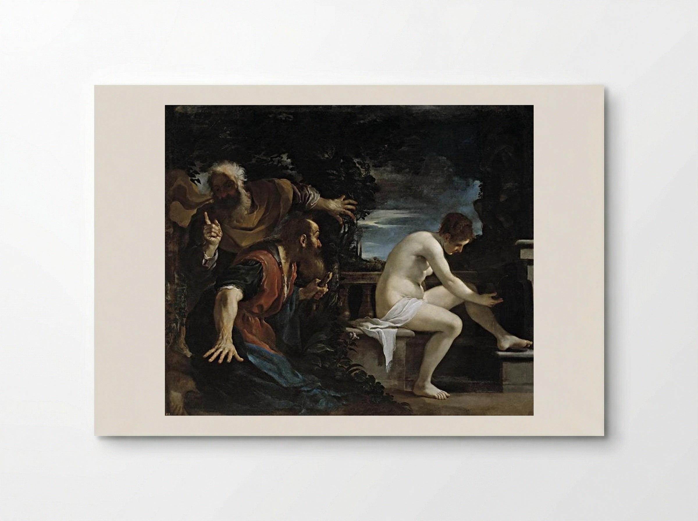 Susanna and the Elders - Guercino - Poster
