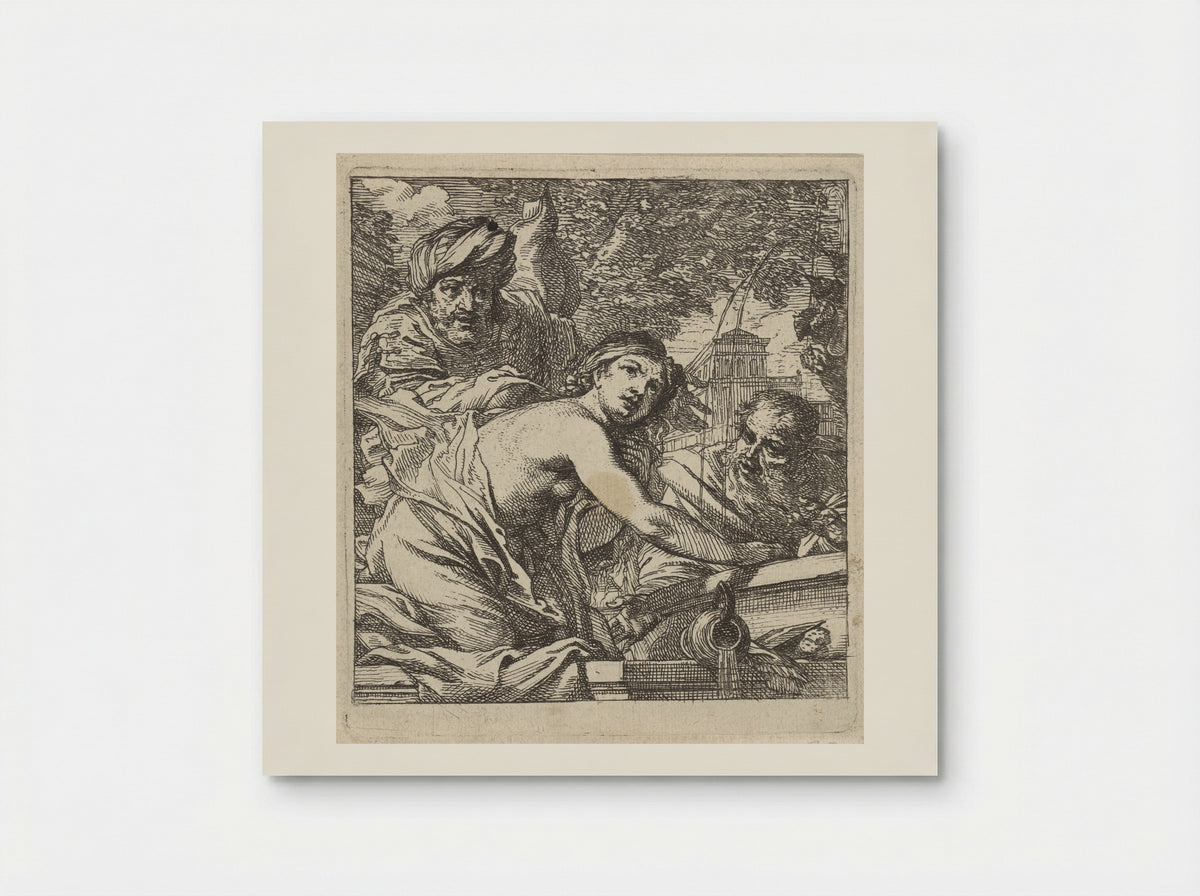 Susanna and the Elders - Cornelis Schut (I) - Poster