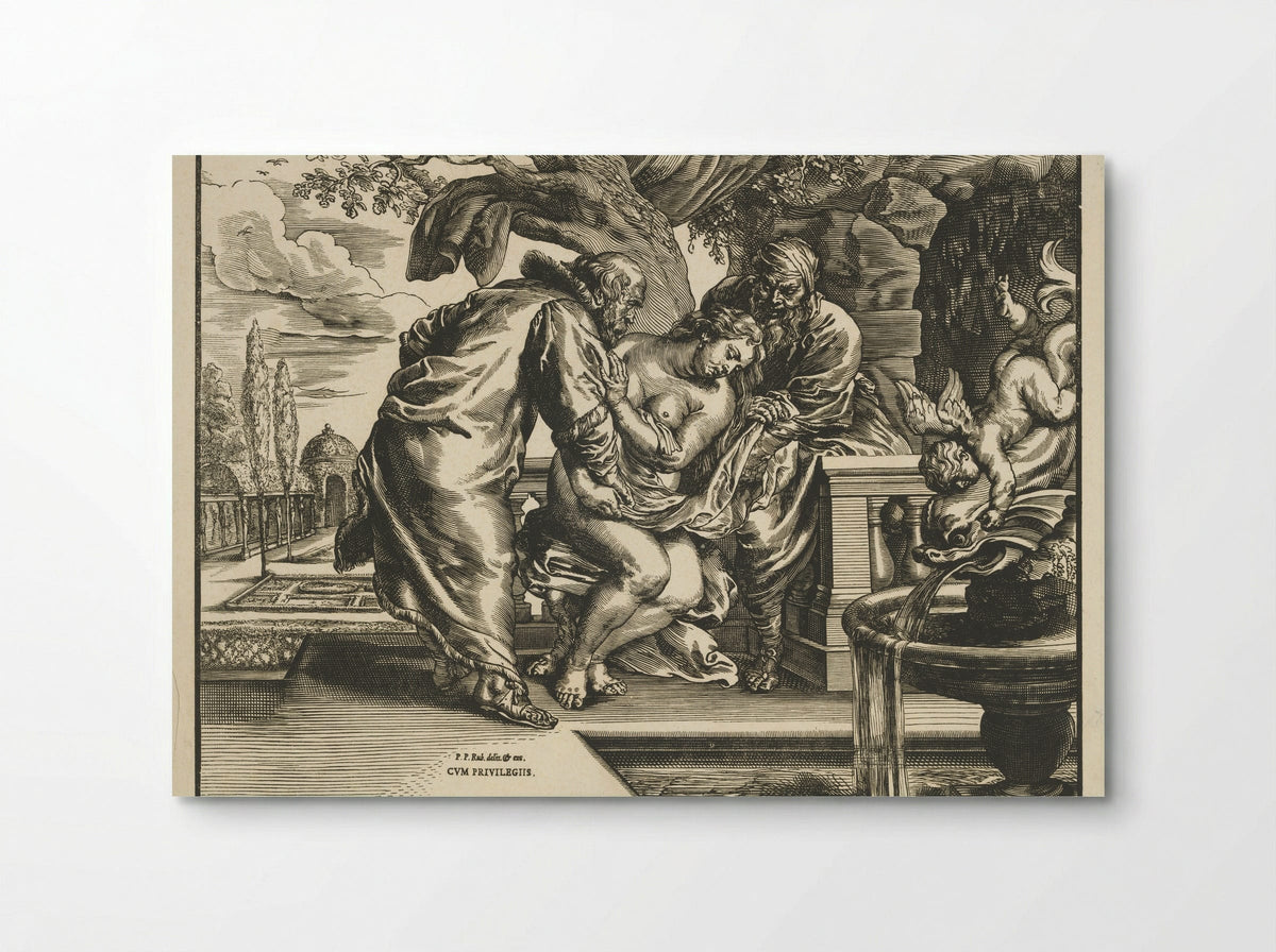 Susanna and the Elders - Christoffel Jegher - Poster