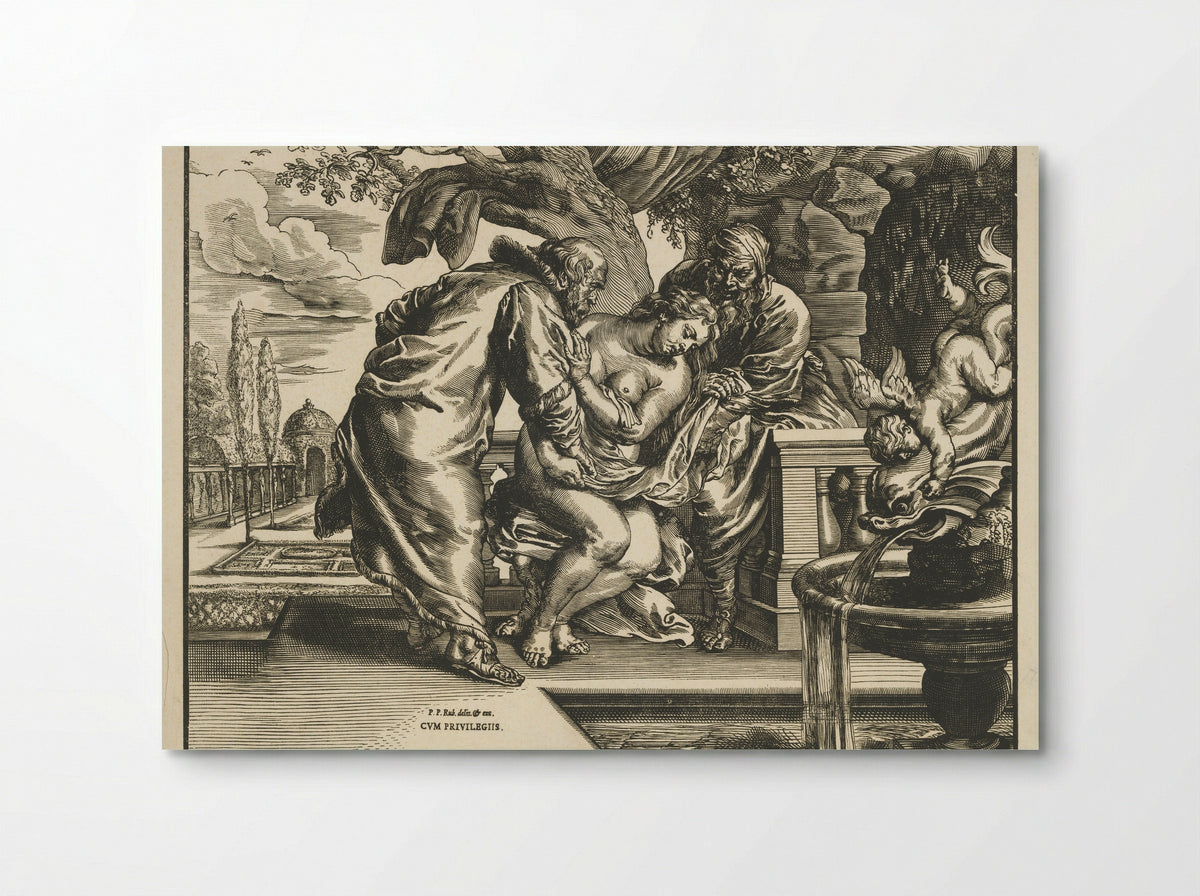 Susanna and the Elders - Christoffel Jegher - Poster