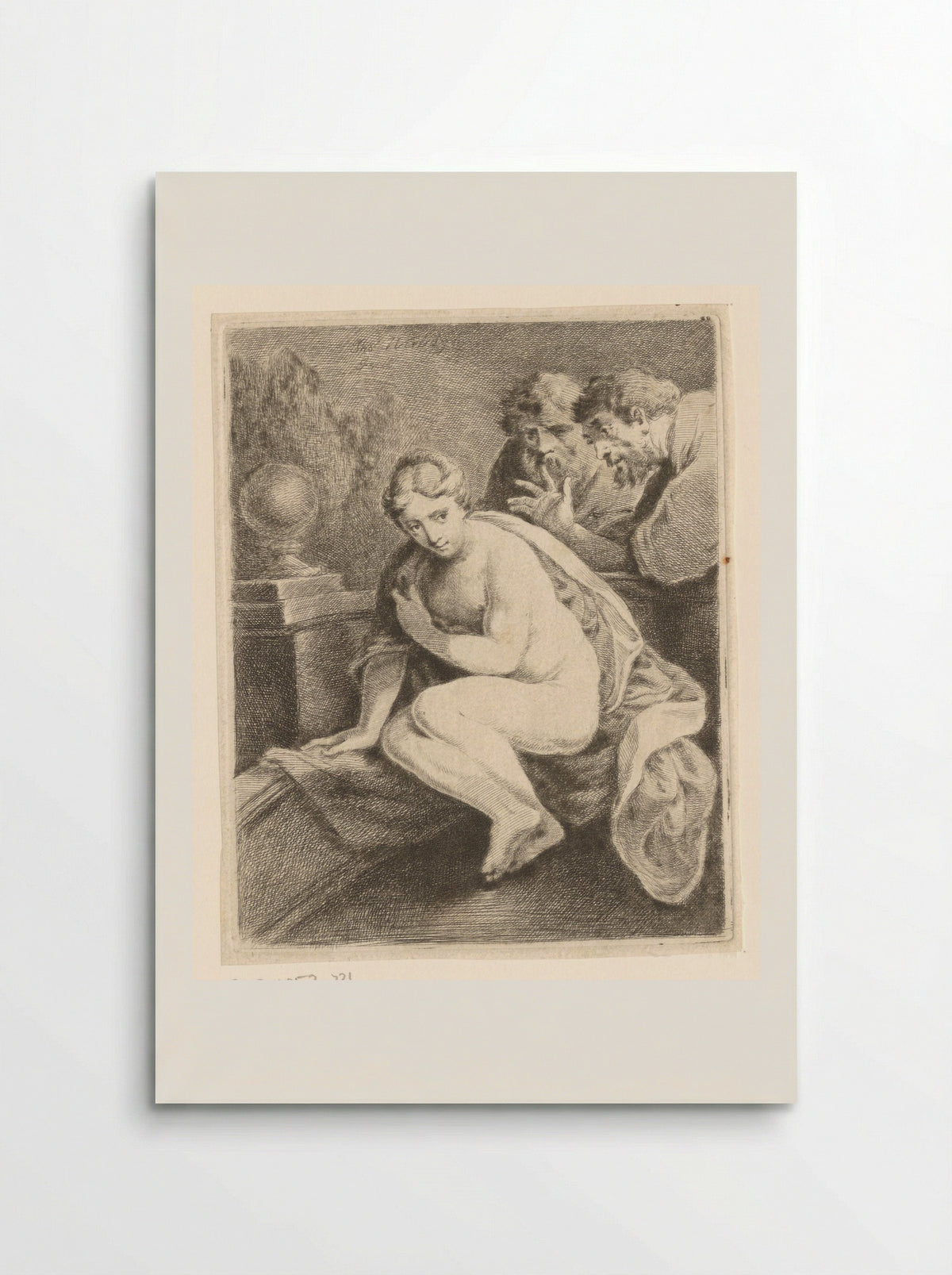 Susanna and the Elders - Fine Art Print - Poster
