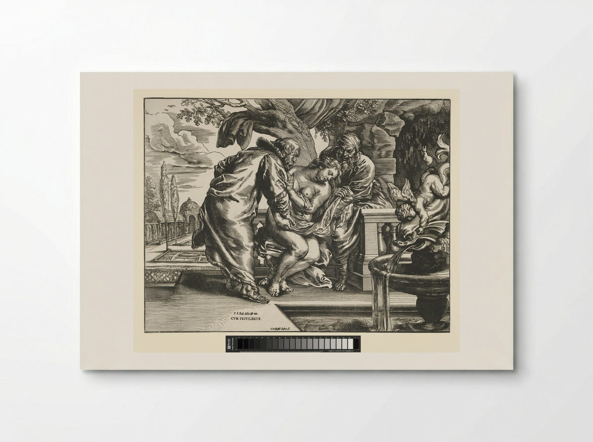 Susanna and the Elders - Christoffel Jegher - Poster