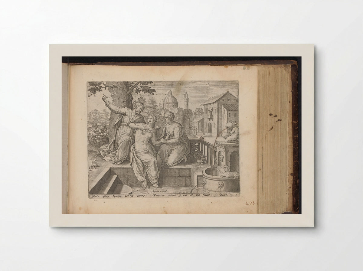 Susanna and the Elders - Fine Art Print - Poster