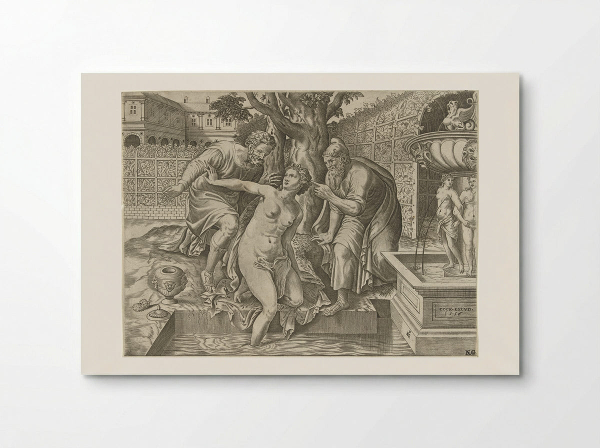 Susanna and the Elders - Fine Art Print - Poster