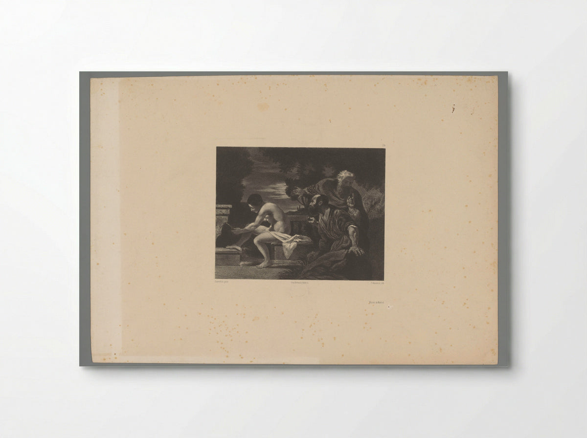 Susanna and the Elders - Fine Art Print - Poster