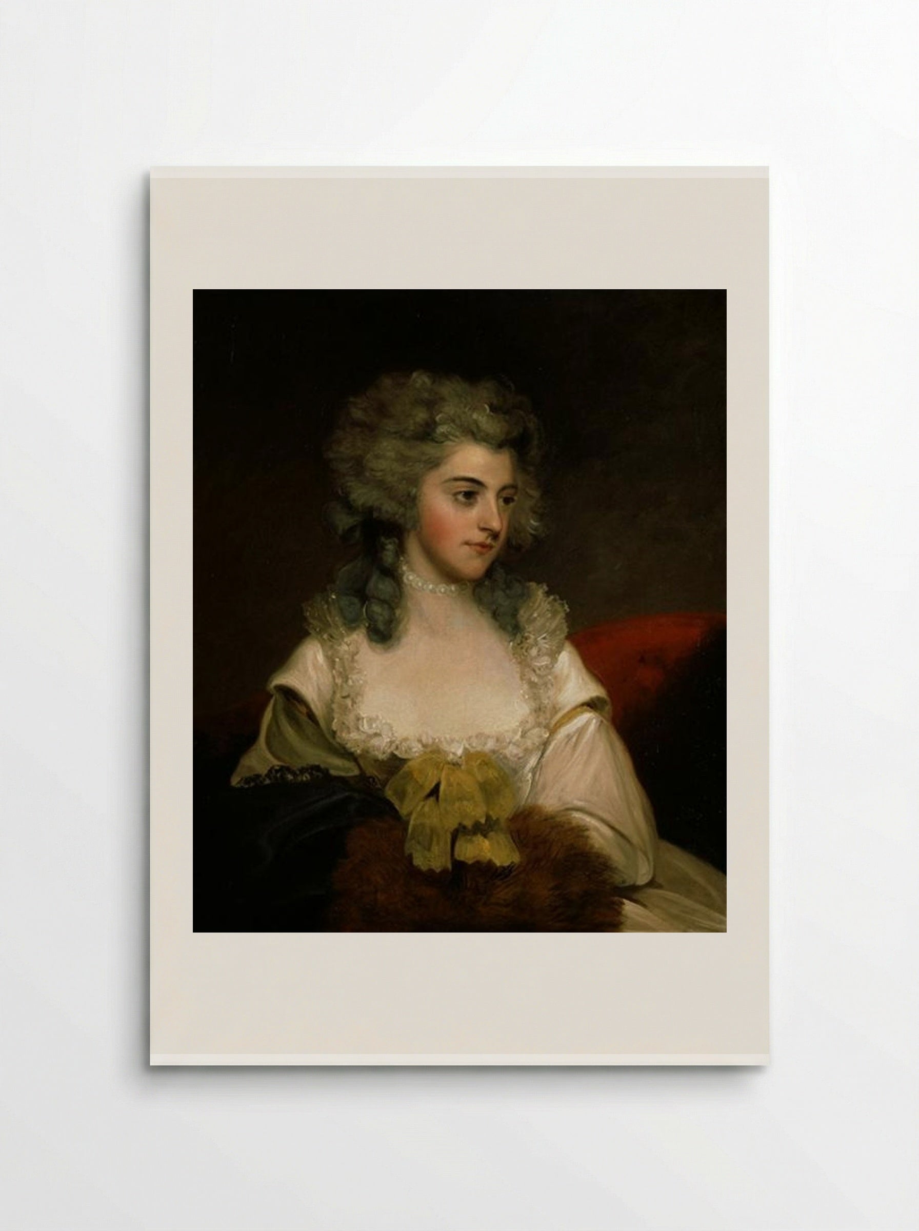 Susannah Edith, Lady Rawley - John Hoppner - Poster