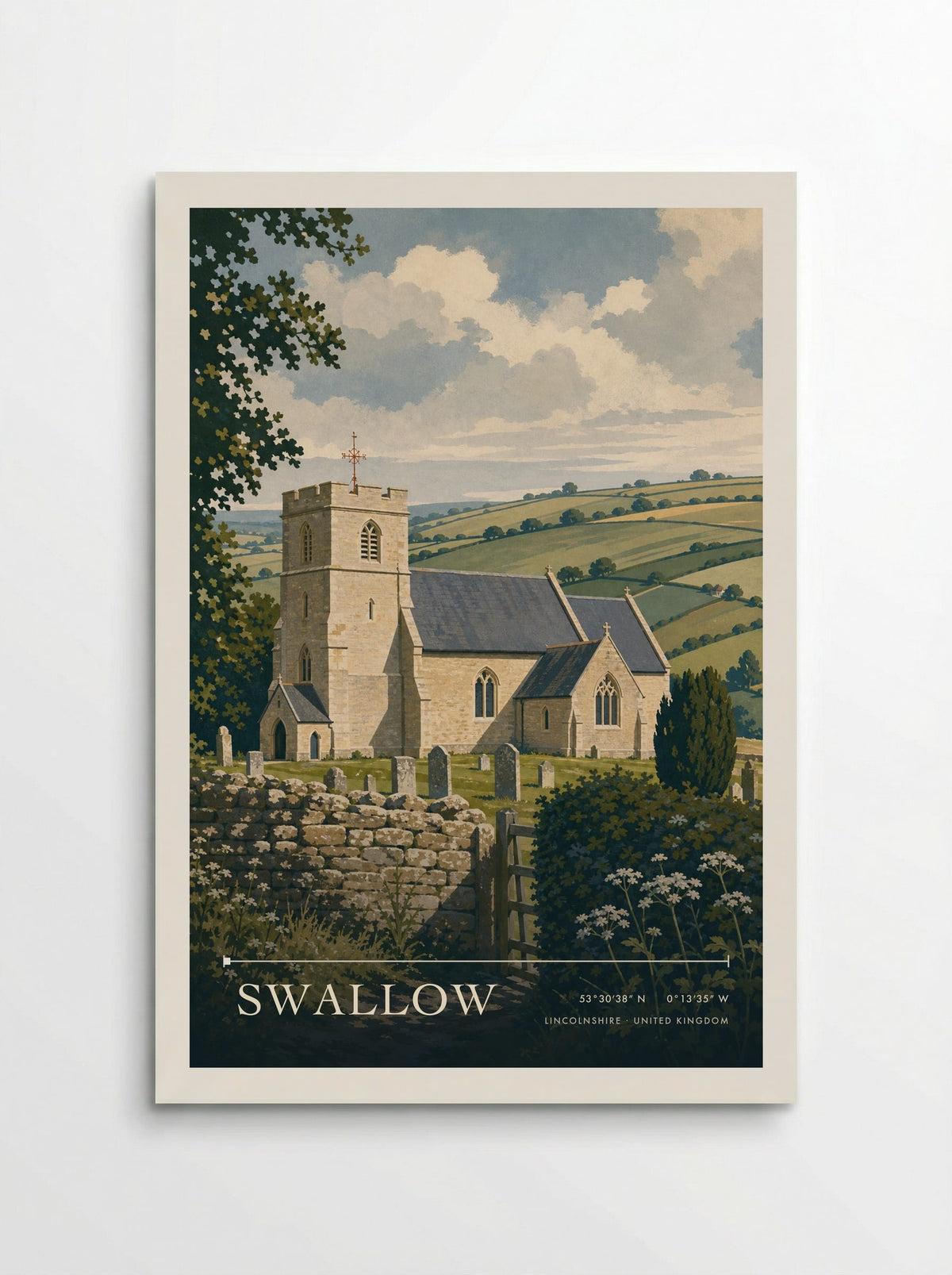 Swallow, Lincolnshire | Travel Poster - Poster