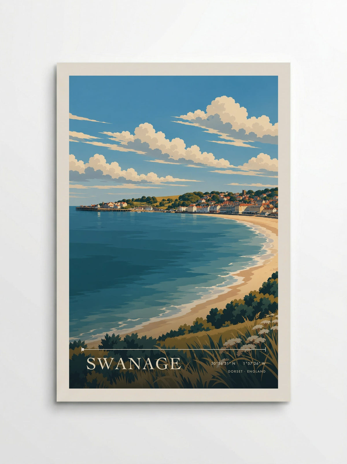 Swanage, Dorset | Travel Poster - Poster