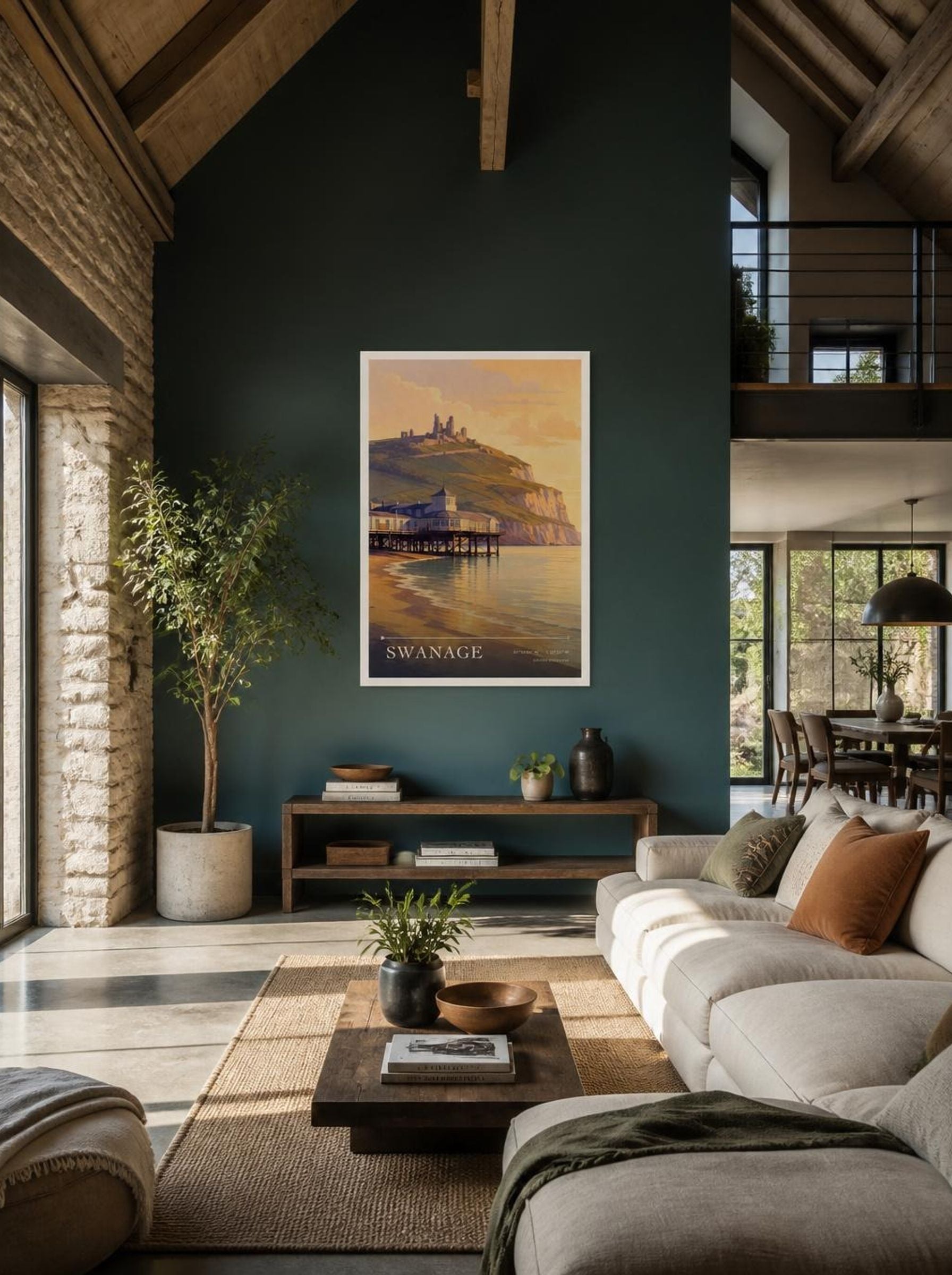 Swanage United Kingdom Travel Poster - Lifestyle