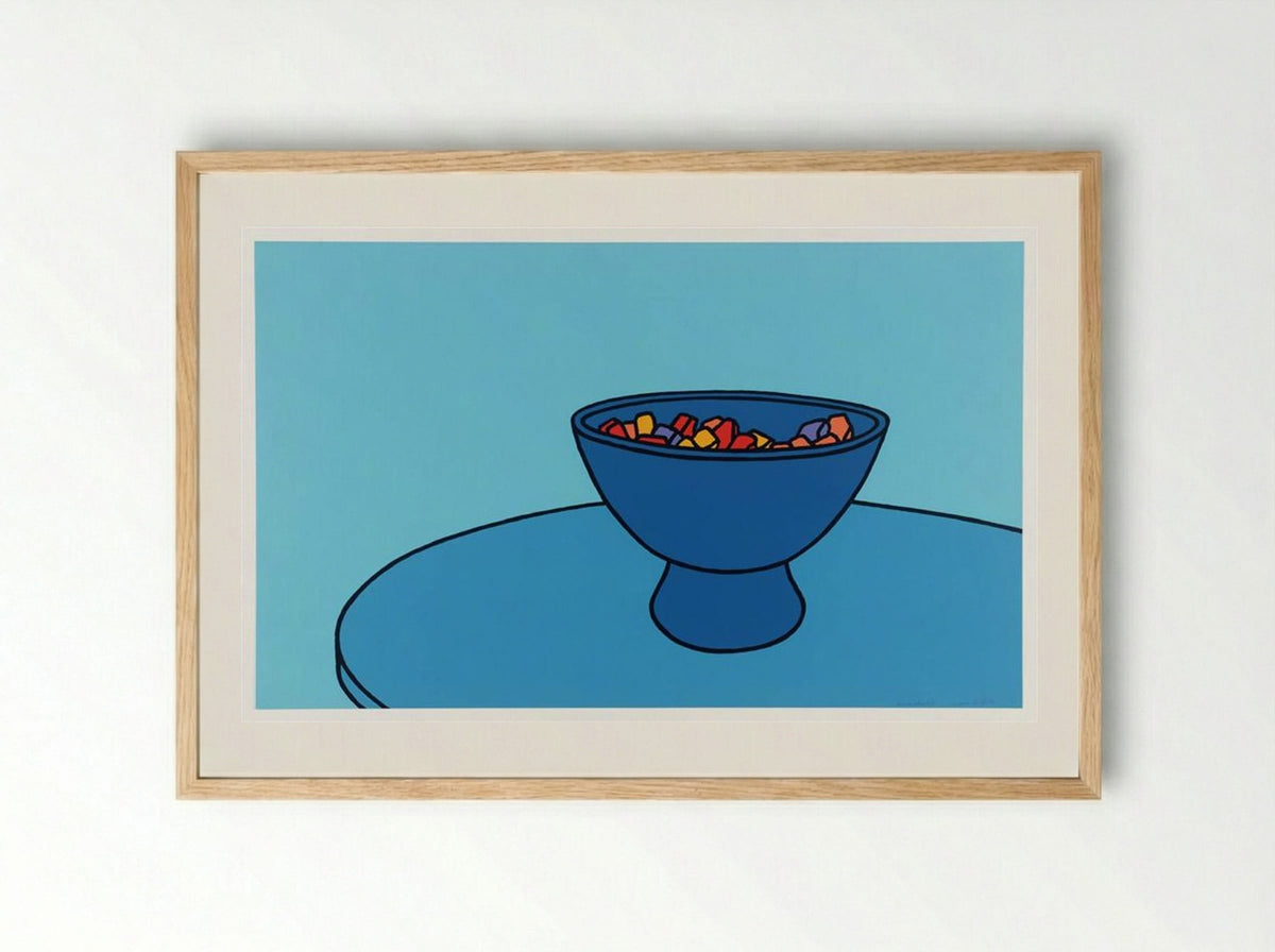 Sweet Bowl - Patrick Caulfield - Framed Print Wood