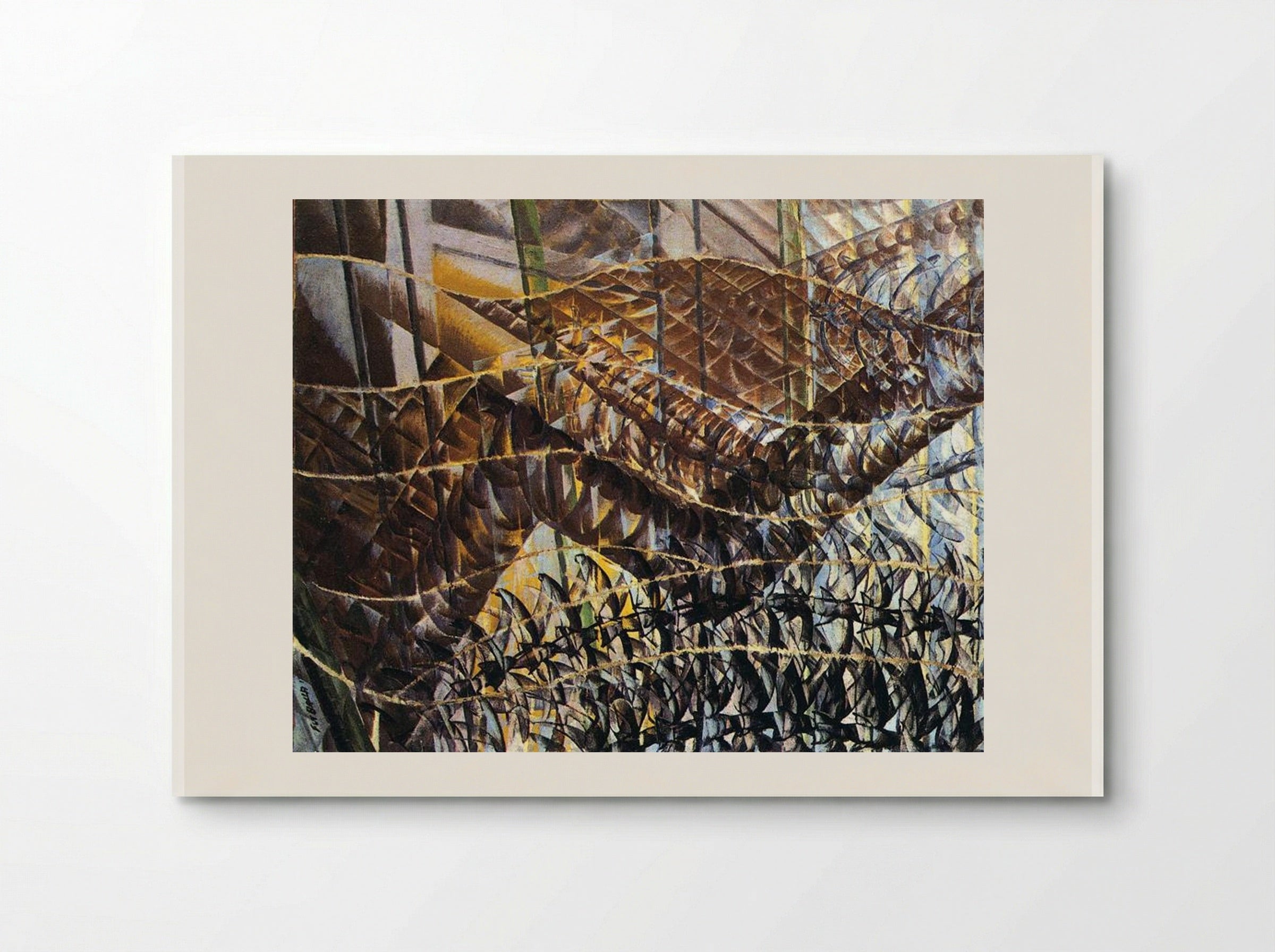 Swifts: Paths of Movement + Dynamic Sequences - Giacomo Balla - Poster