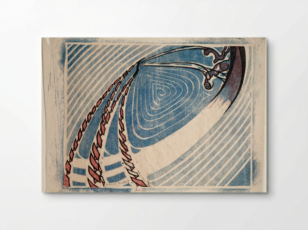 Swing Boats - Claude Flight - Poster