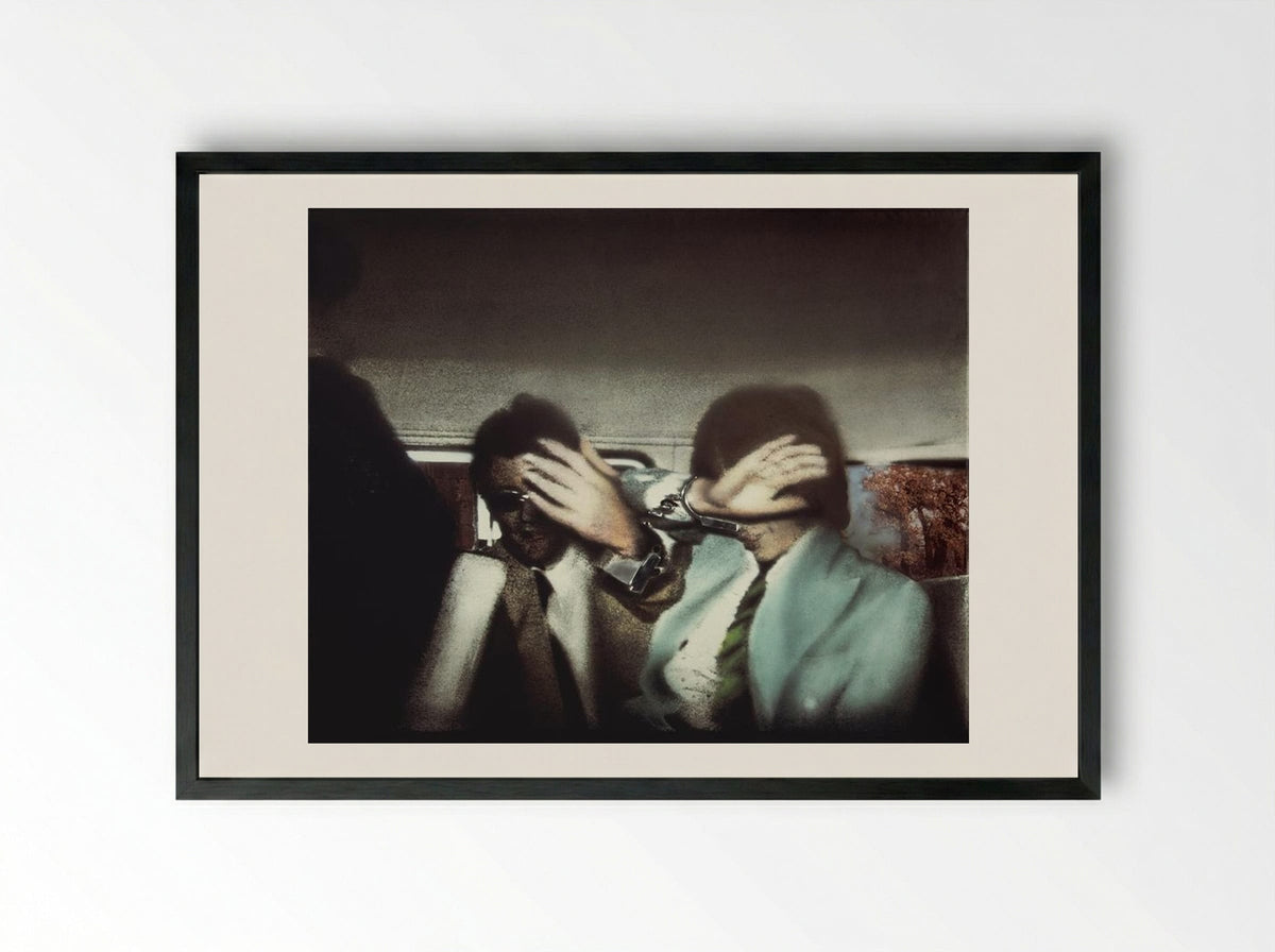 Swingeing London 67 - Richard Hamilton - Framed Print Black