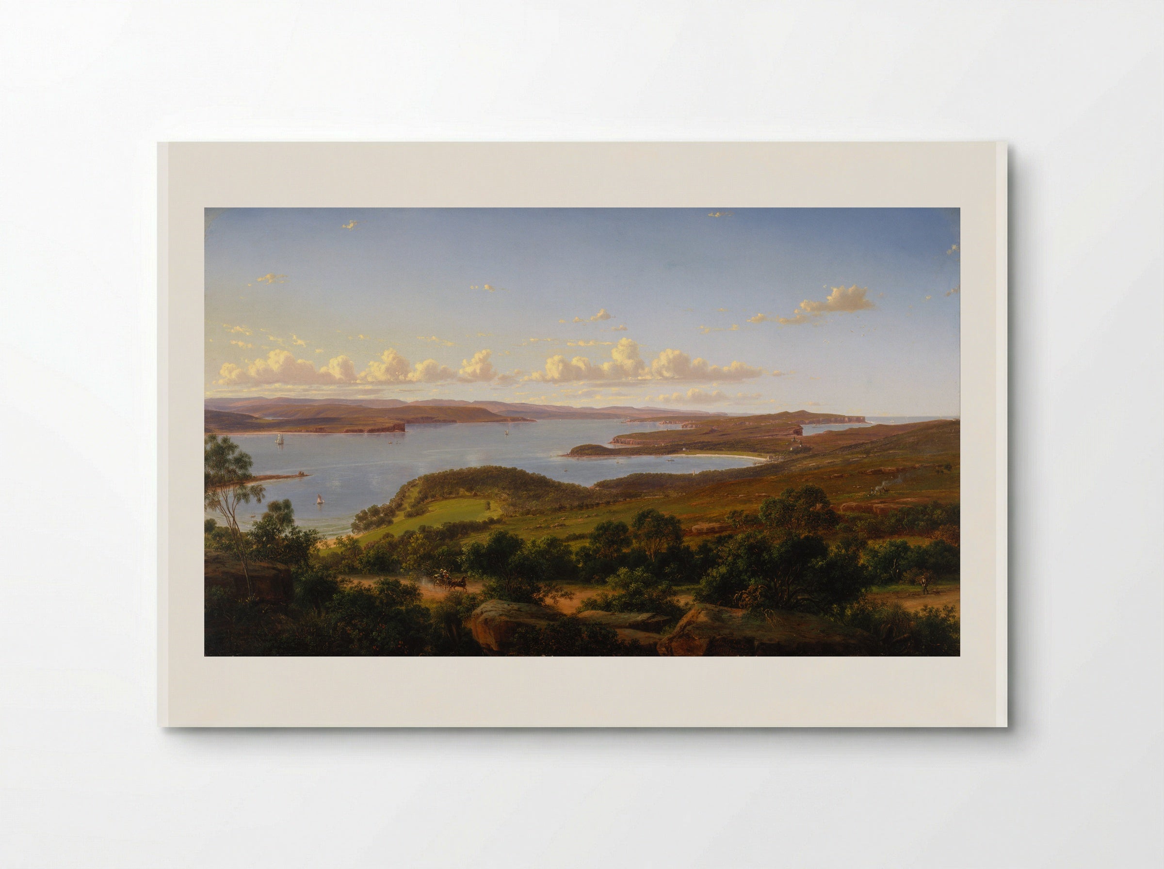 Sydney Heads - Eugene von Guerard - Poster