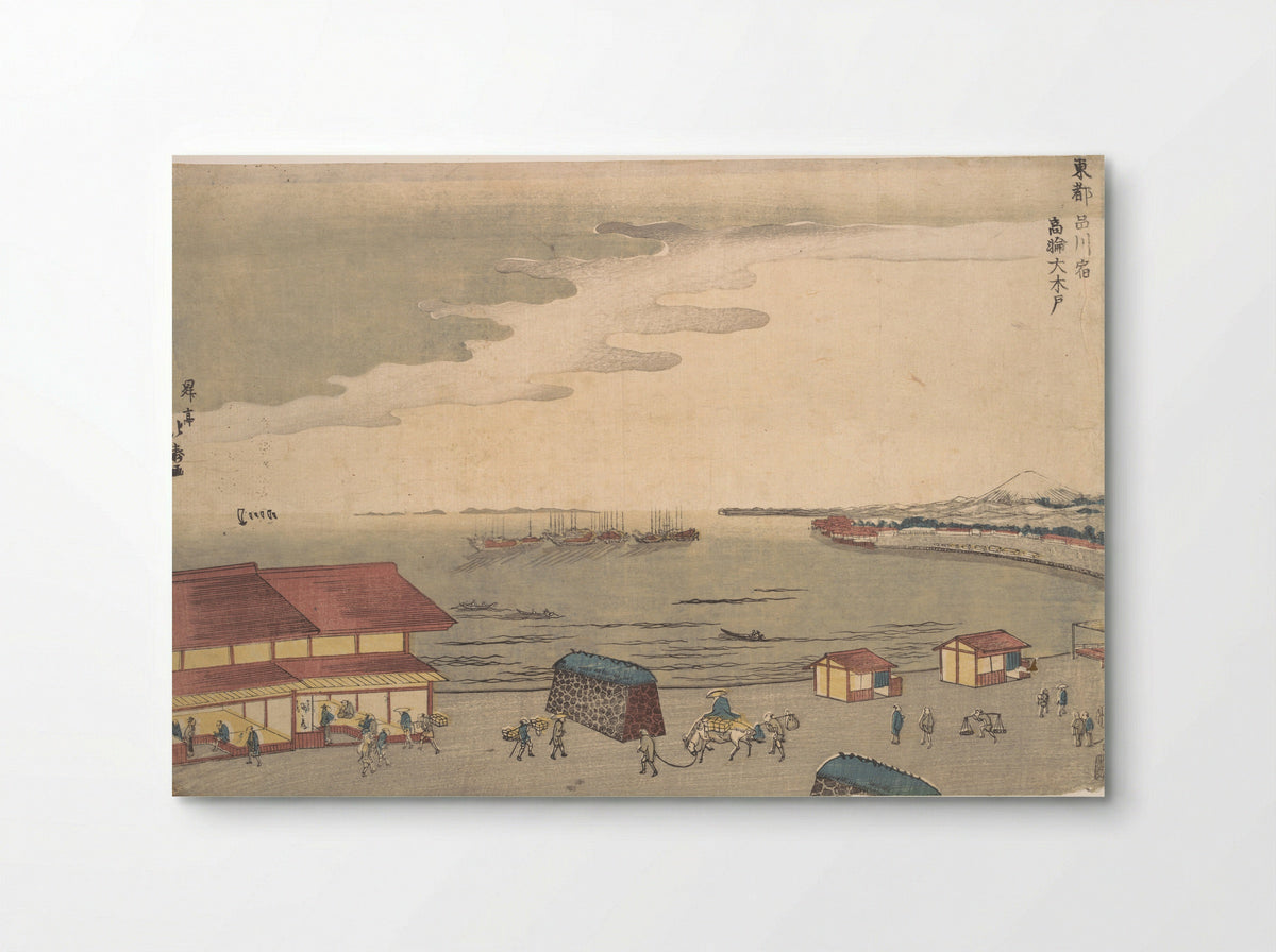 Tōto Shinagawa-juku Takanawa Ōkido - Shōtei Hokuju - Poster