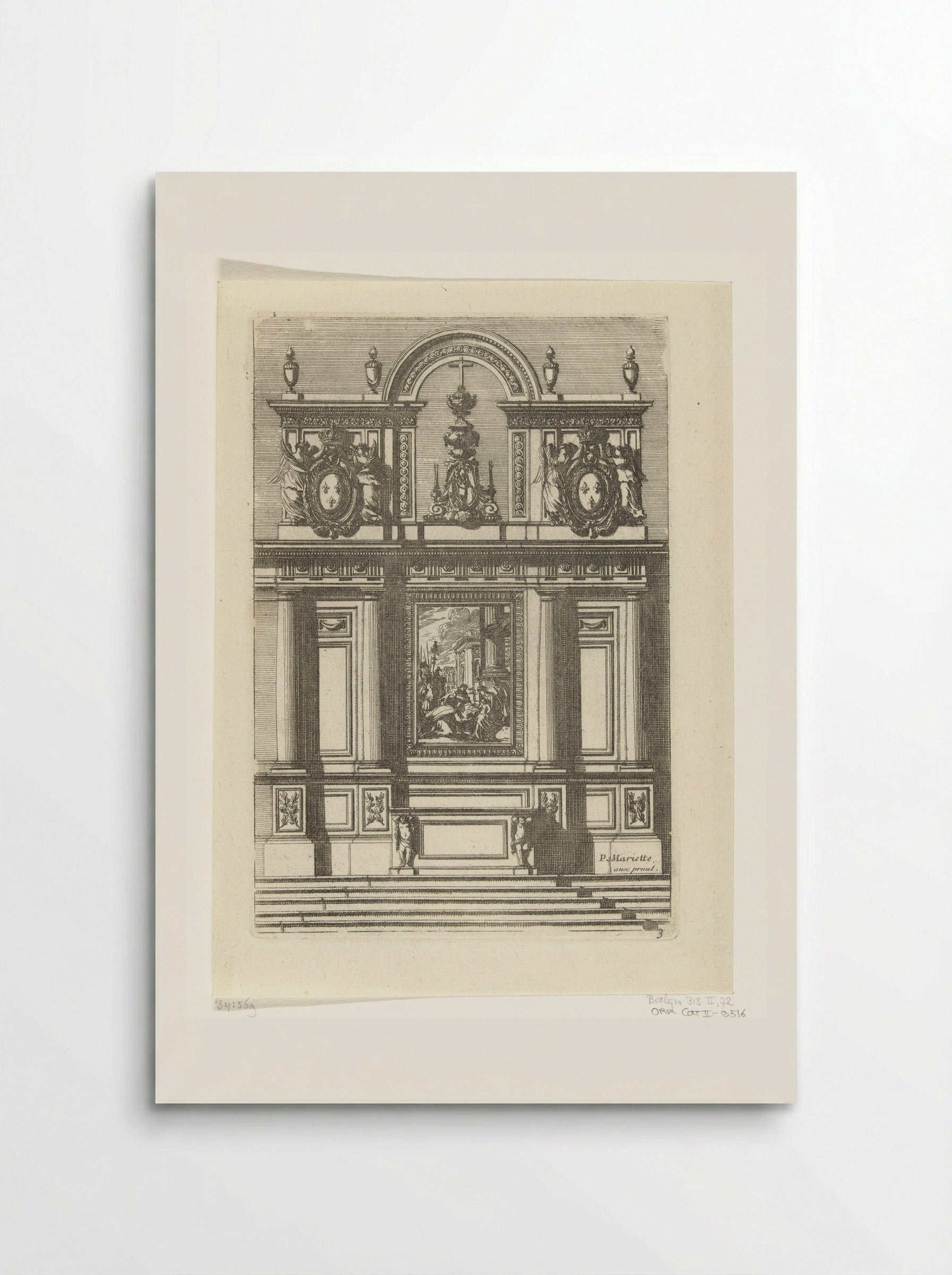 Tabernacle with Adoration of the Magi - Jean Lepautre - Poster