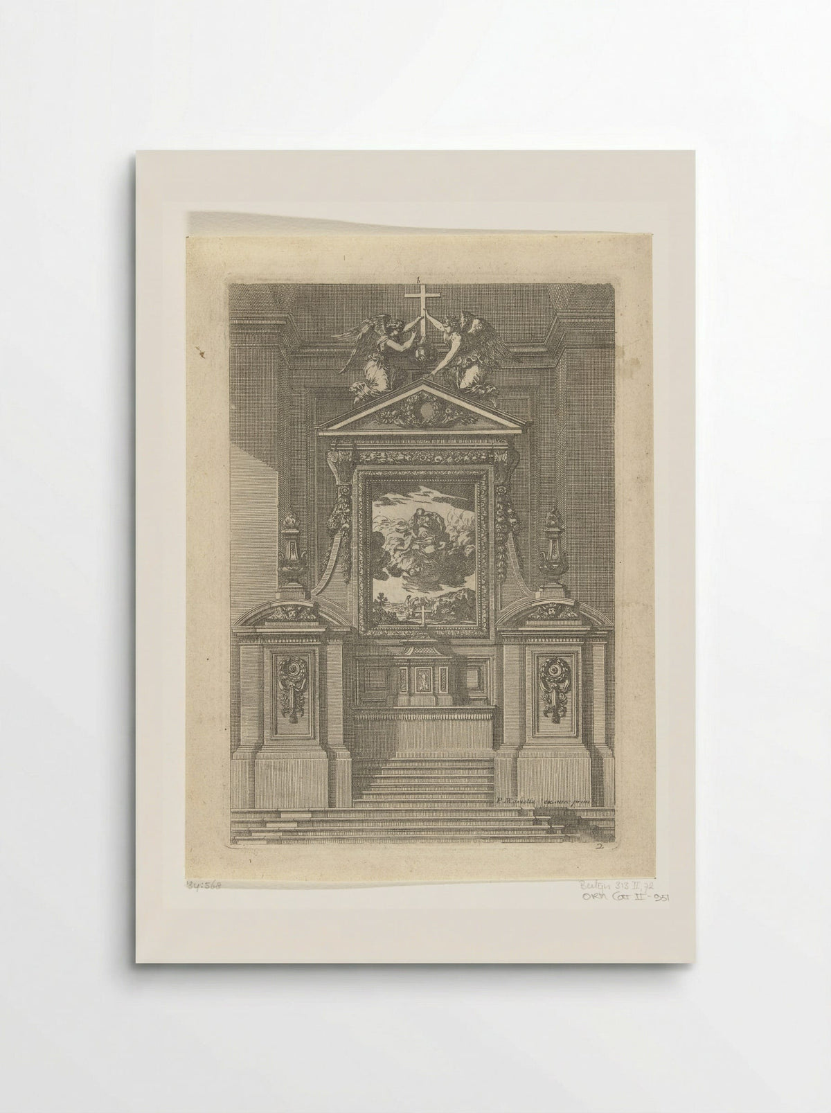 Tabernacle with the Assumption of the Virgin - Jean Lepautre - Poster