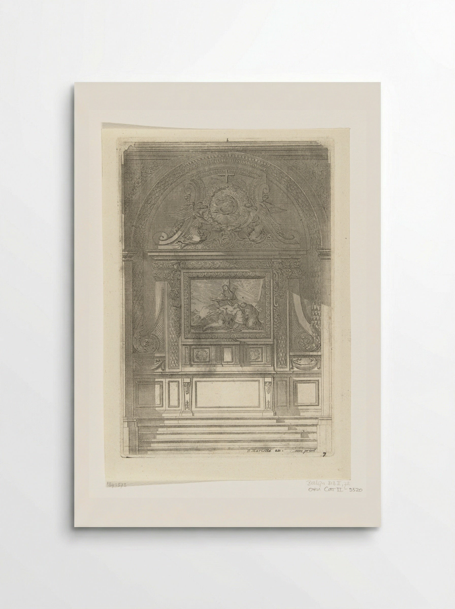 Tabernakel met Bewening van Christus - Jean Lepautre - Poster