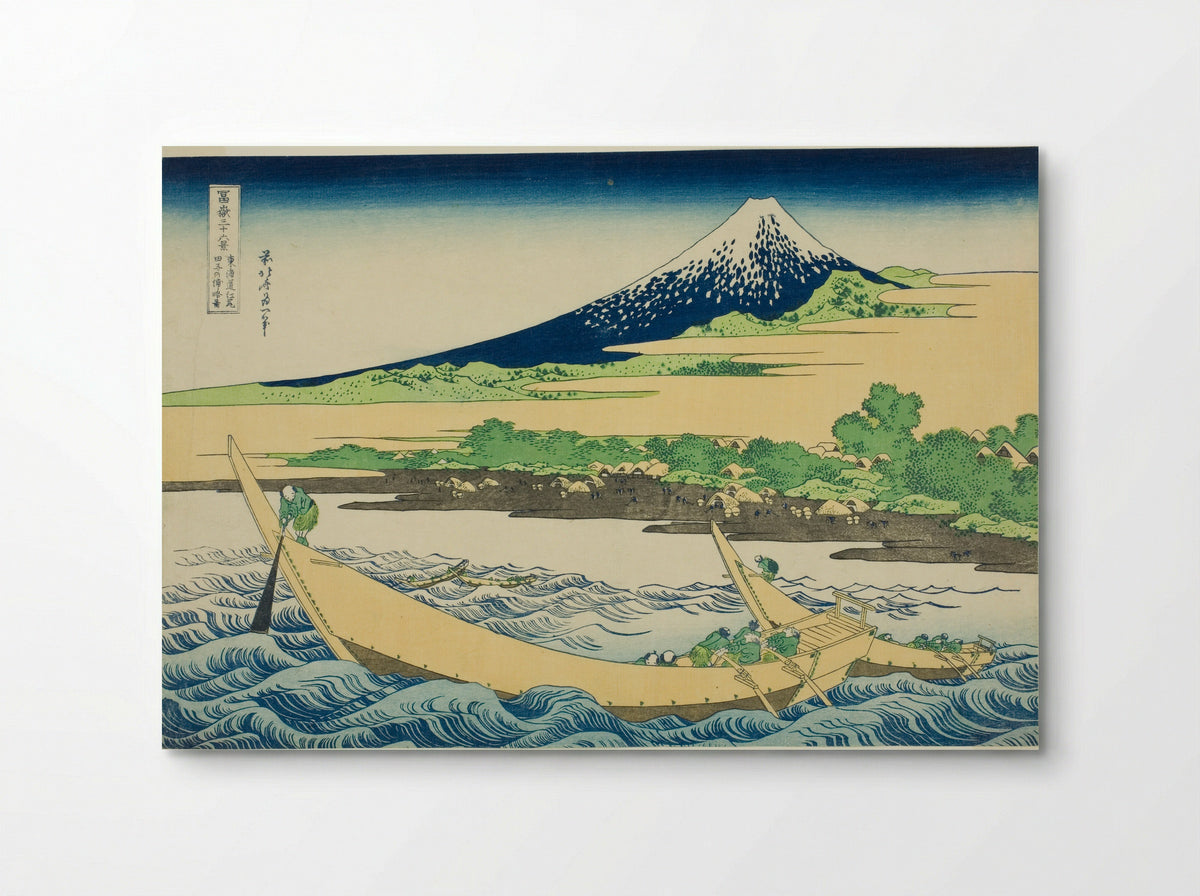 Tagonoura Bay near Ejiri on the Tōkaidō - Katsushika Hokusai - Poster