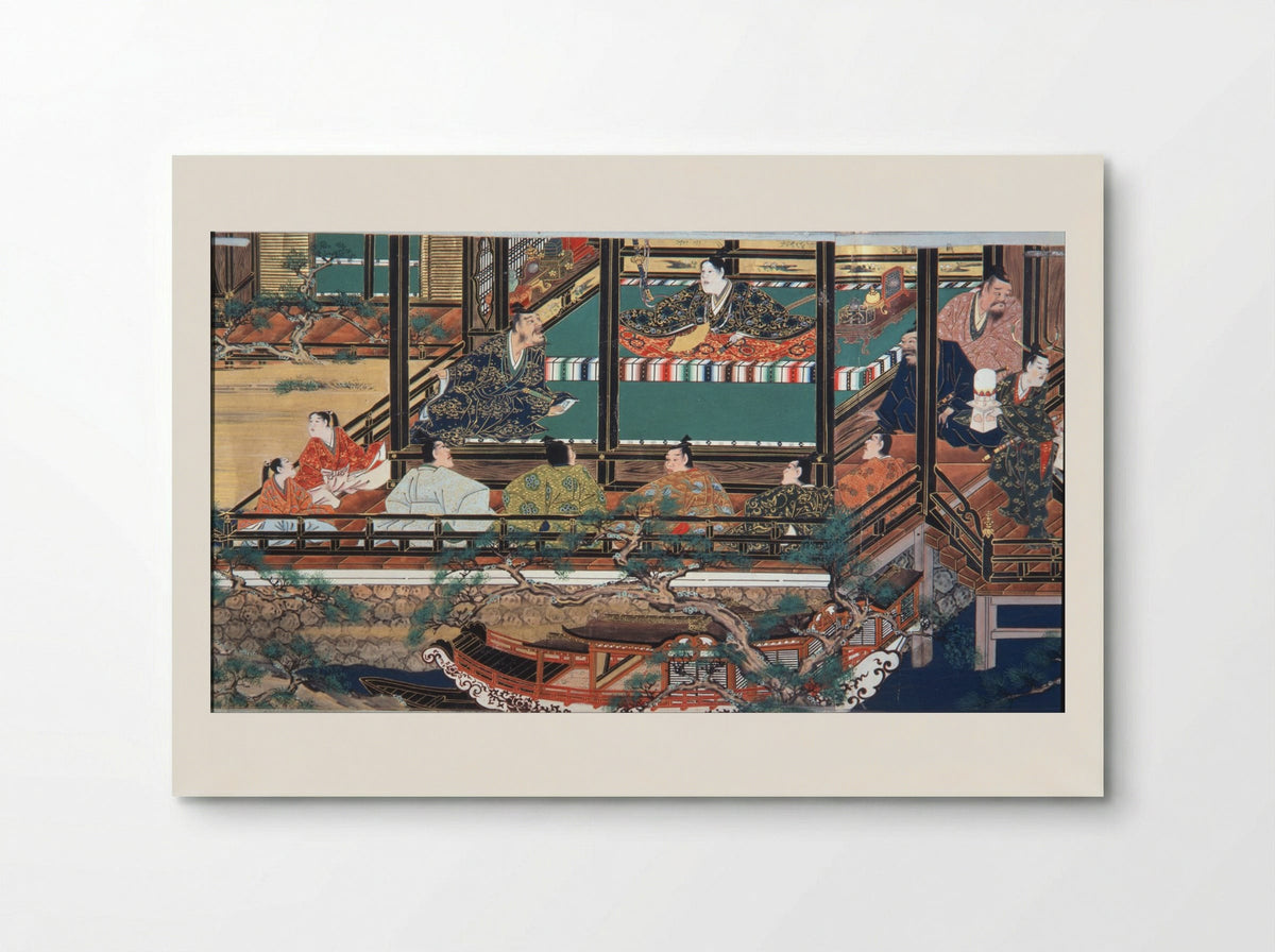 Taira no Koremori’s Farewell - Iwasa Matabei - Poster