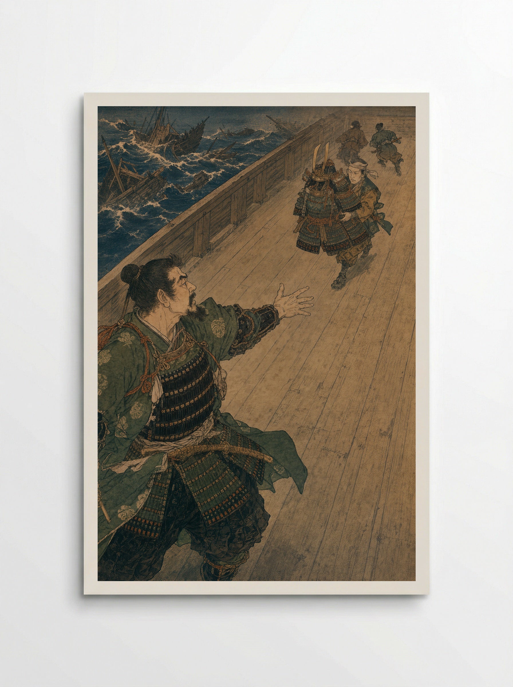 Taira no Tomomori at Dan-no-ura: I Have Seen All There Is to See - Poster