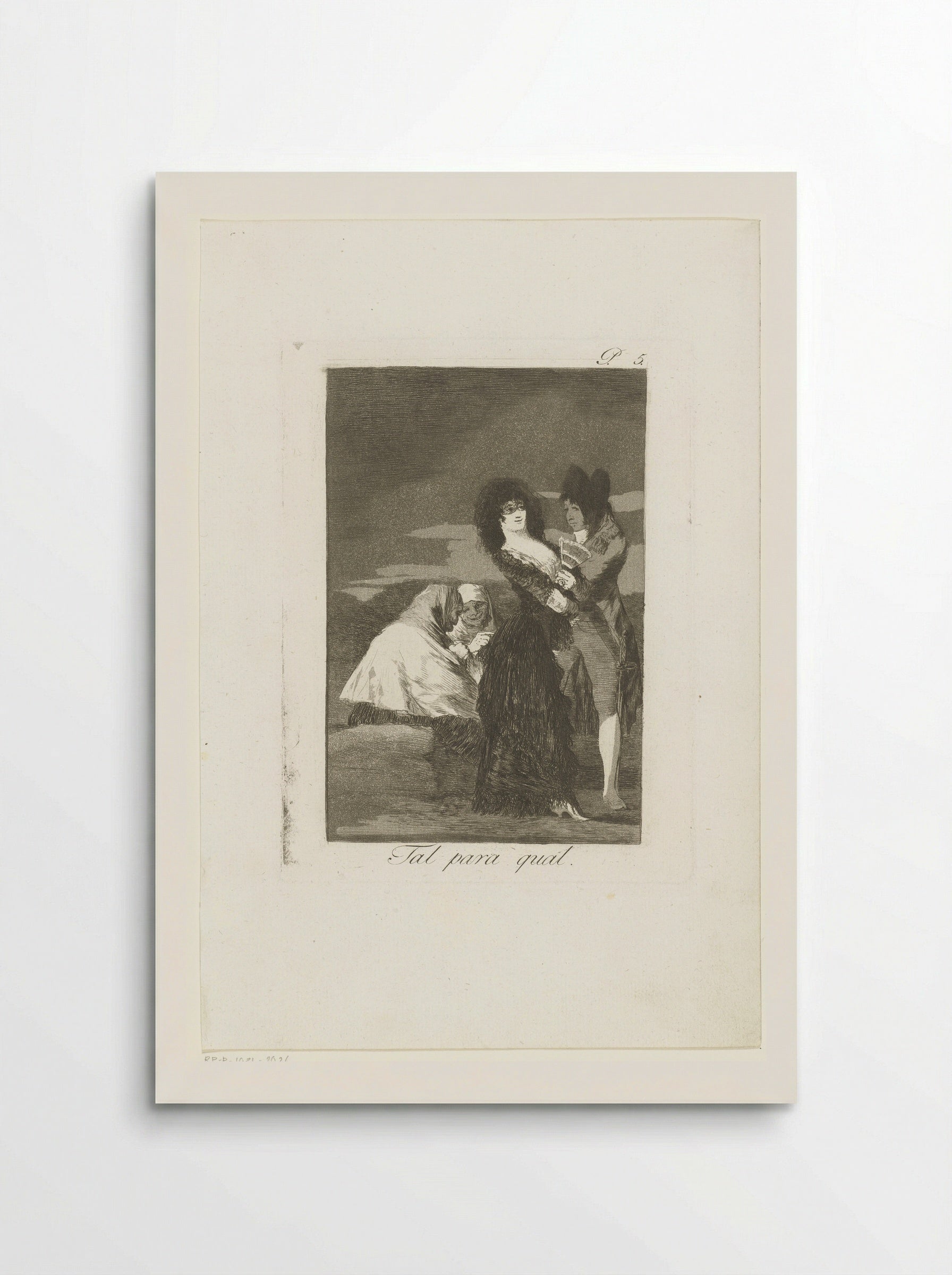 Tal para qual - Francisco de Goya - Poster