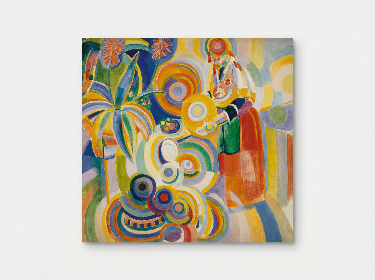 Tall Portuguese Woman - Robert Delaunay - Poster