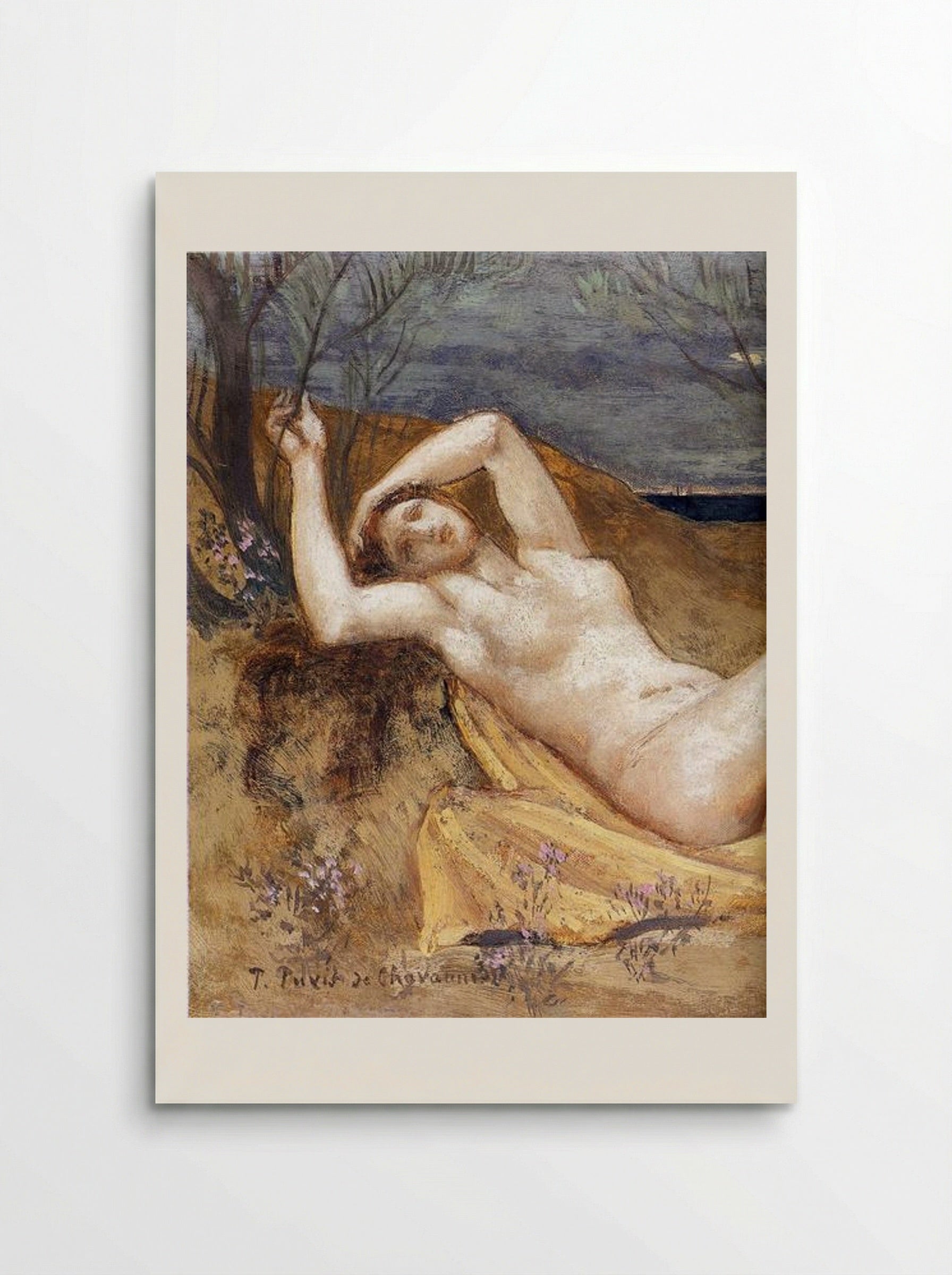Tamaris - Pierre Puvis de Chavannes - Poster
