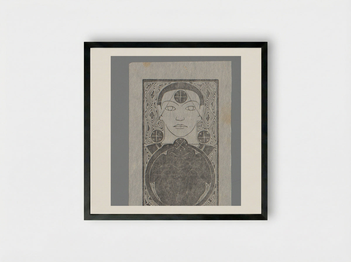 Tanhâ - Karel Petrus Cornelis de Bazel - Framed Print Black
