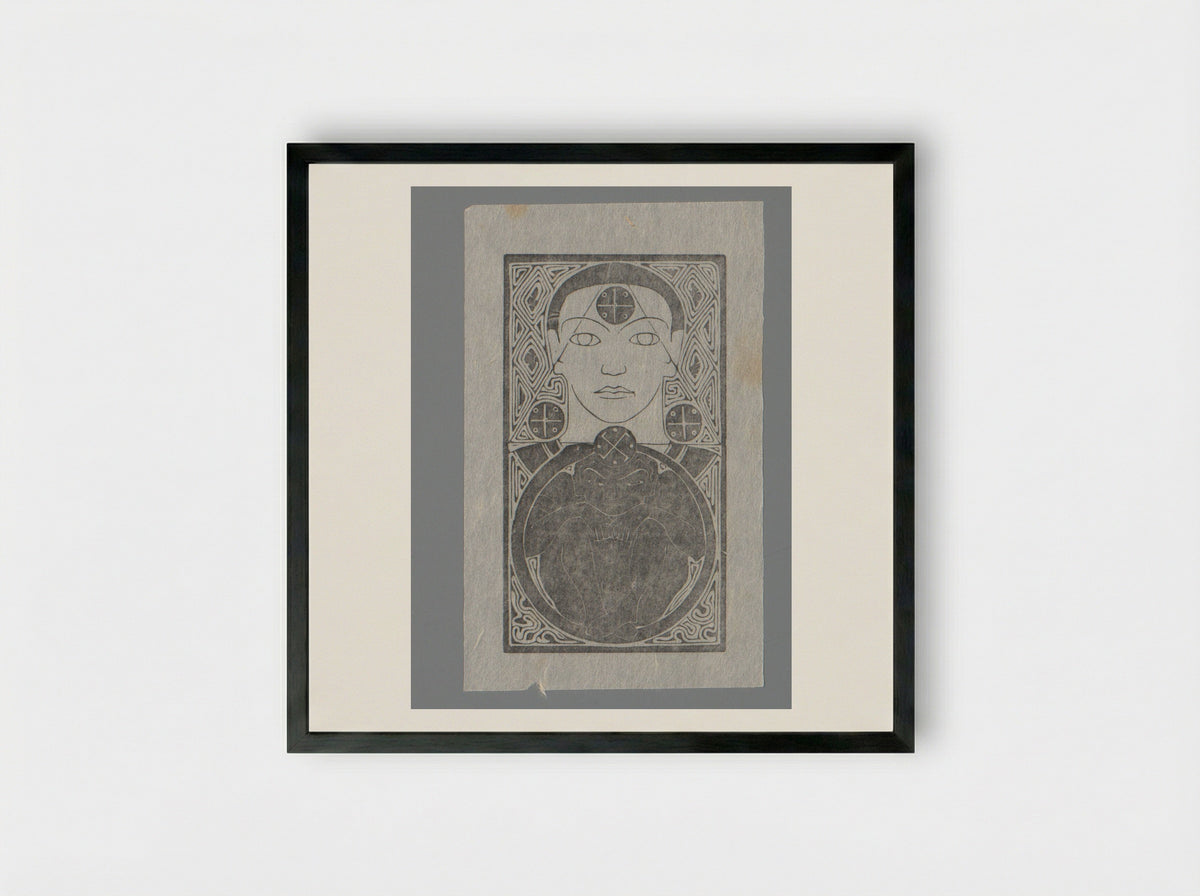 Tanhâ - Karel Petrus Cornelis de Bazel - Framed Print Black