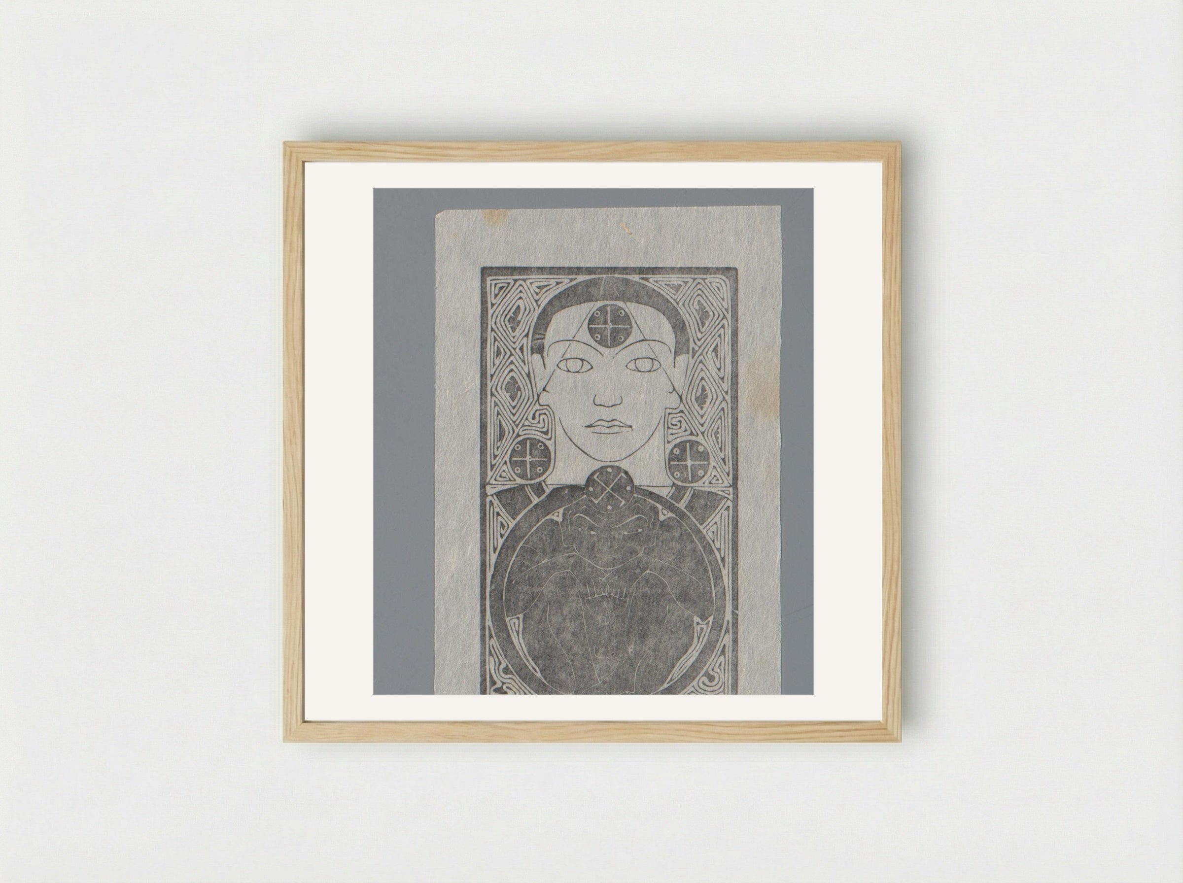 Tanhâ - Karel Petrus Cornelis de Bazel - Framed Print Wood