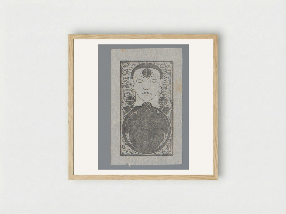 Tanhâ - Karel Petrus Cornelis de Bazel - Framed Print Wood
