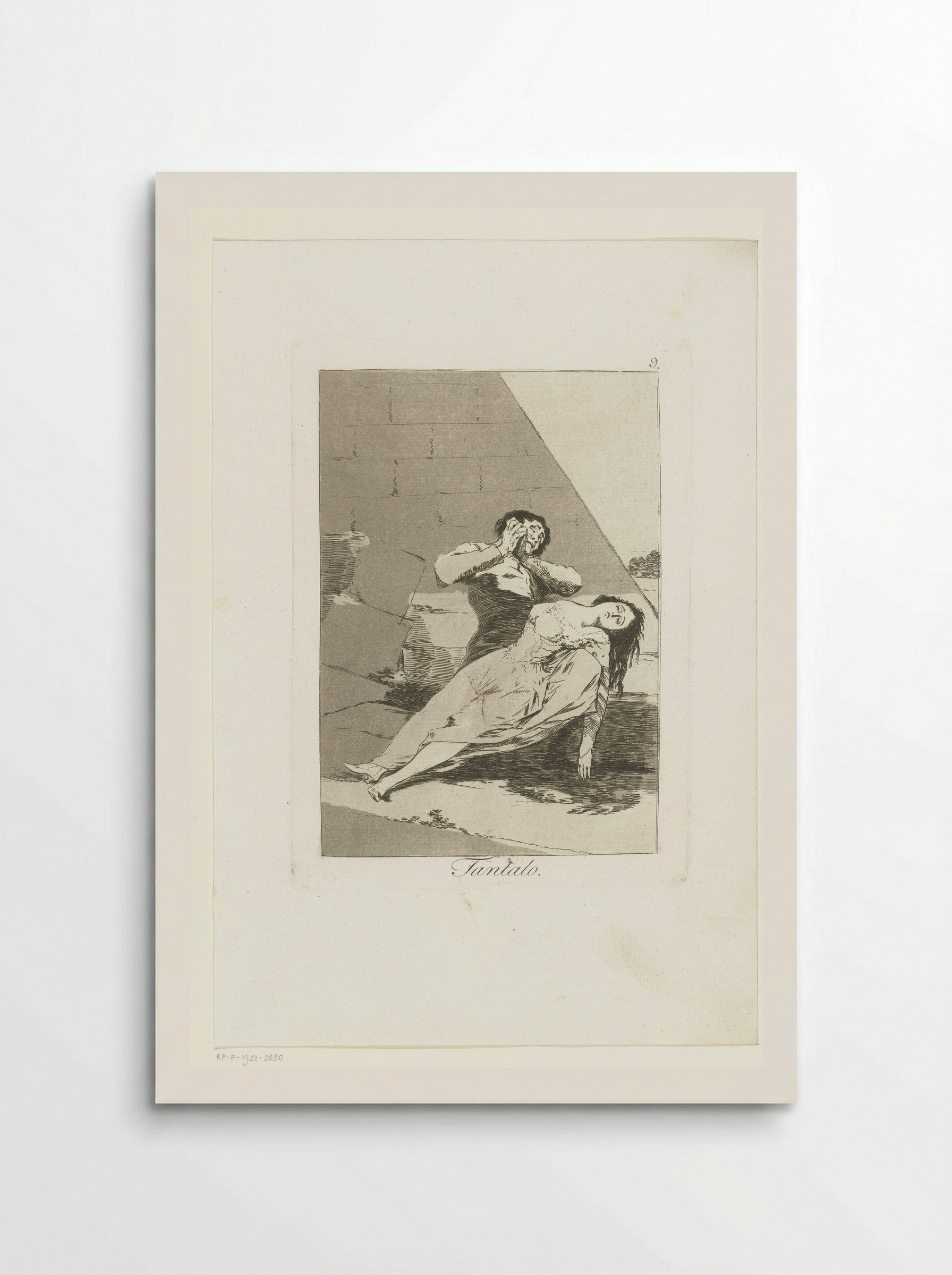 Tantalus - Francisco de Goya - Poster