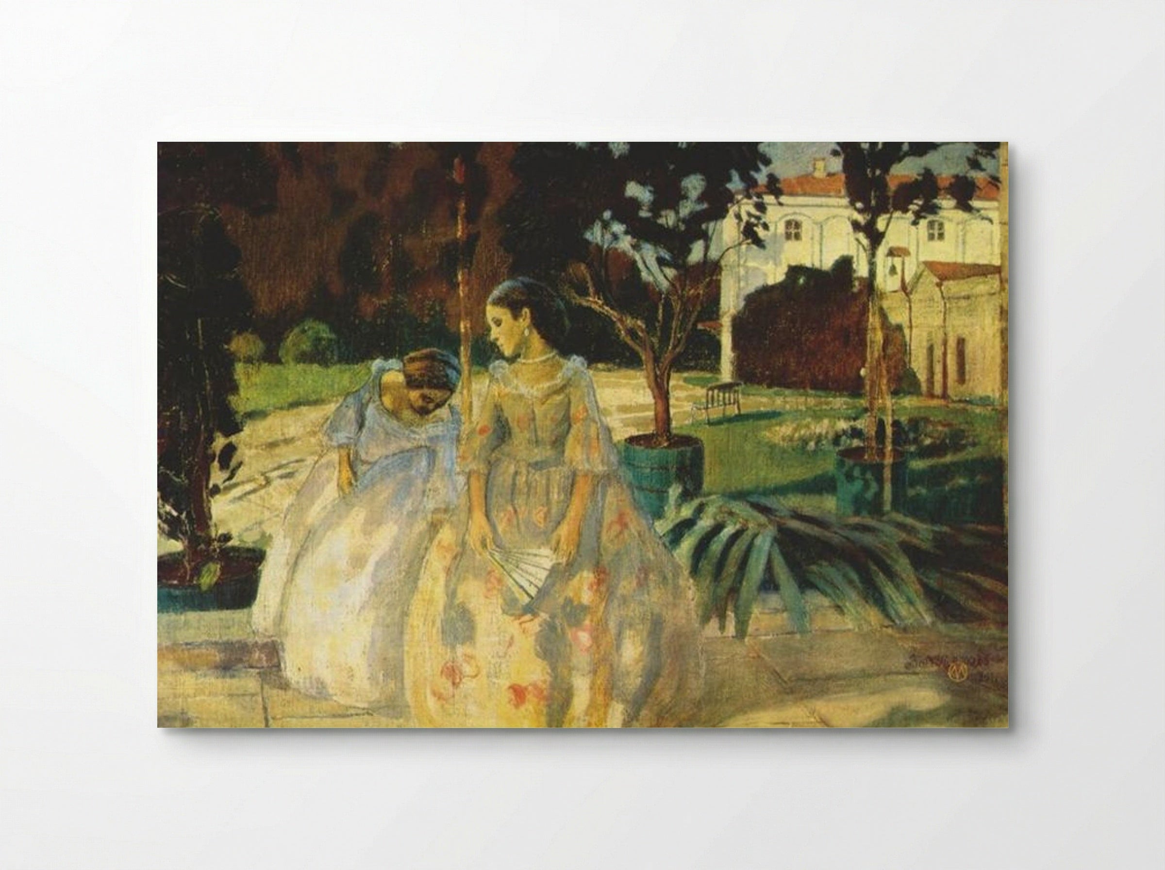 Tapestry - Victor Borisov-Musatov - Poster