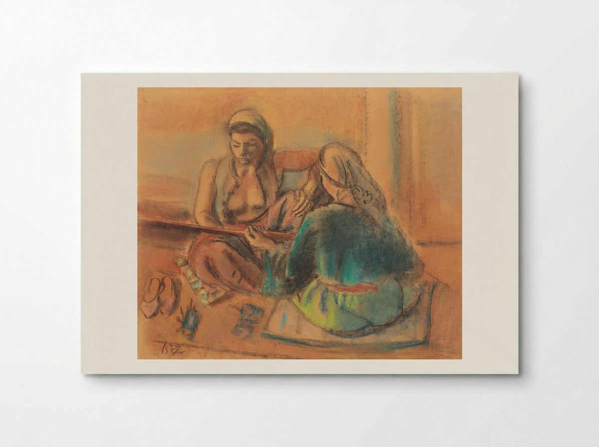 Tatar Women - Iosif Iser - Poster