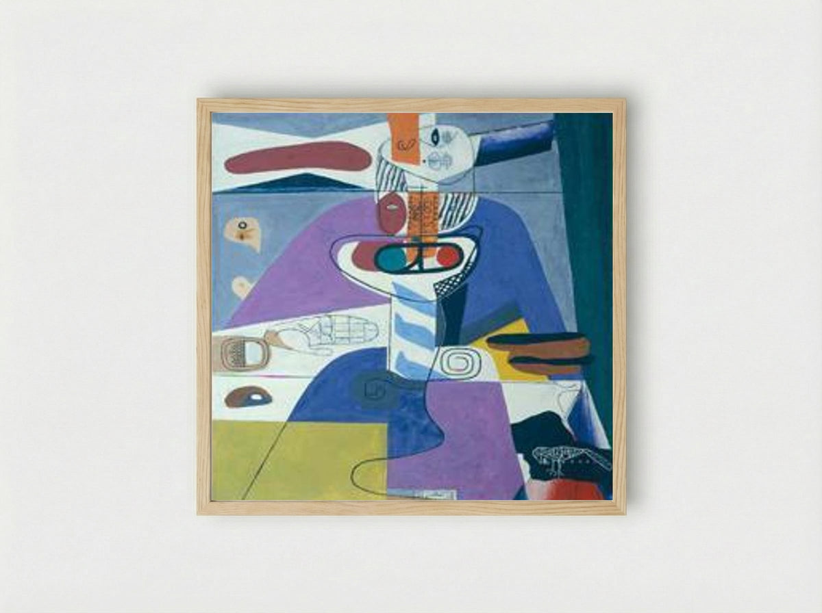Taureau XVI - Le Corbusier - Framed Print Wood