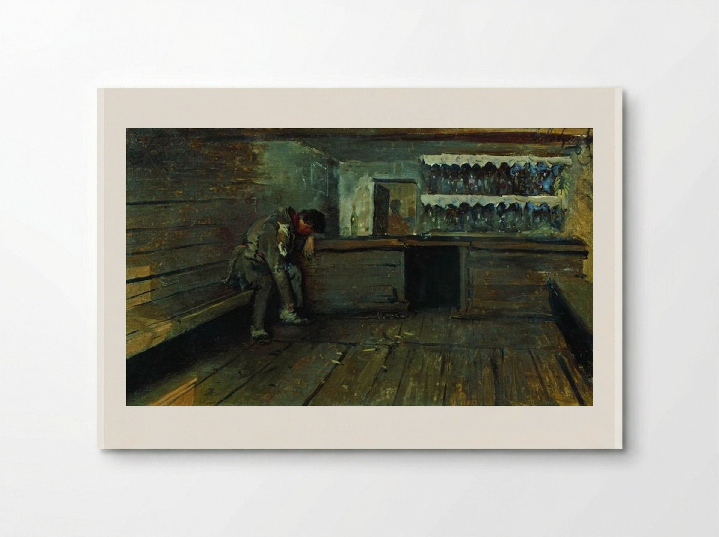 Tavern - Andrei Ryabushkin - Poster