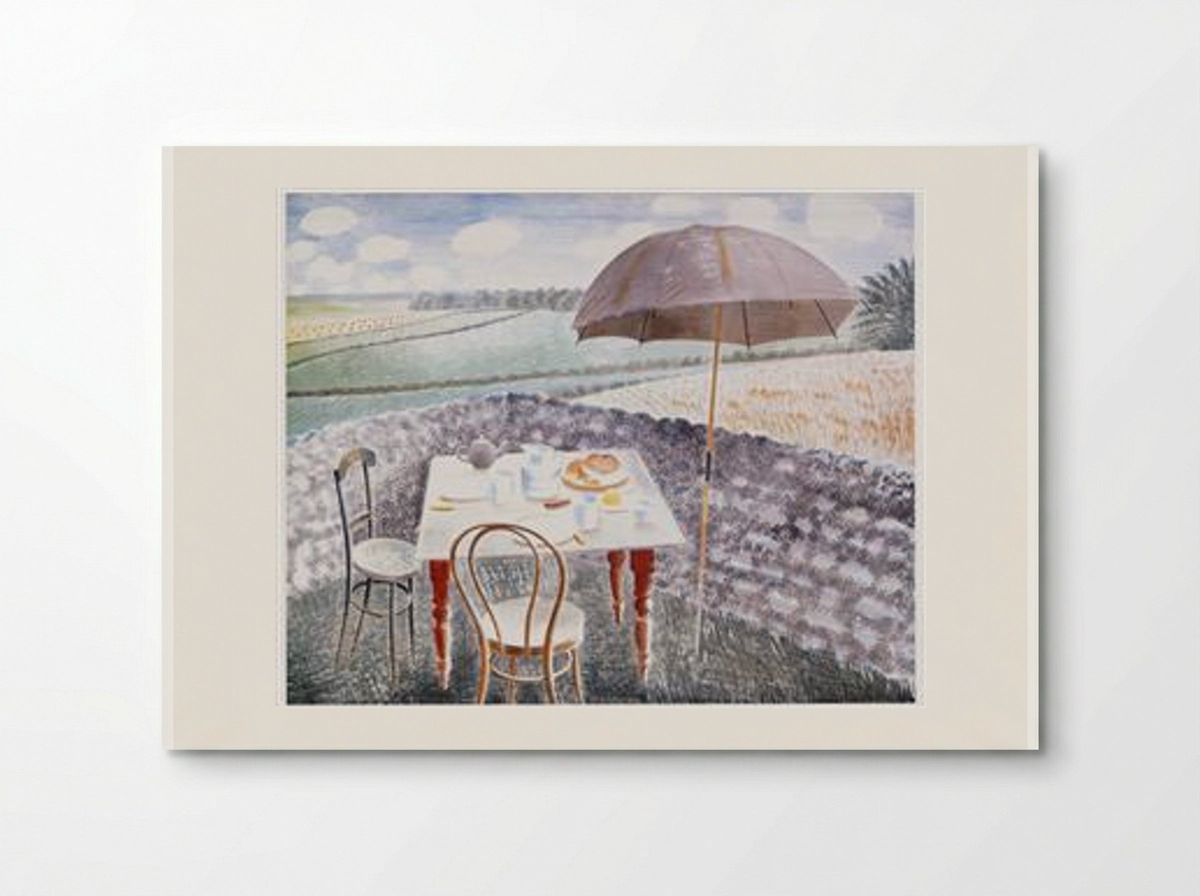 Tea at Furlongs - Eric Ravilious - Poster