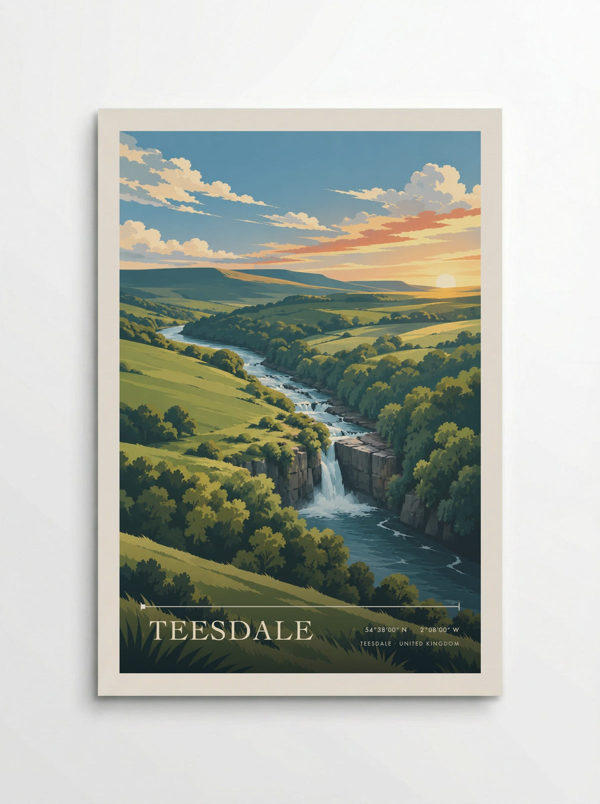 Teesdale | Travel Poster - Poster